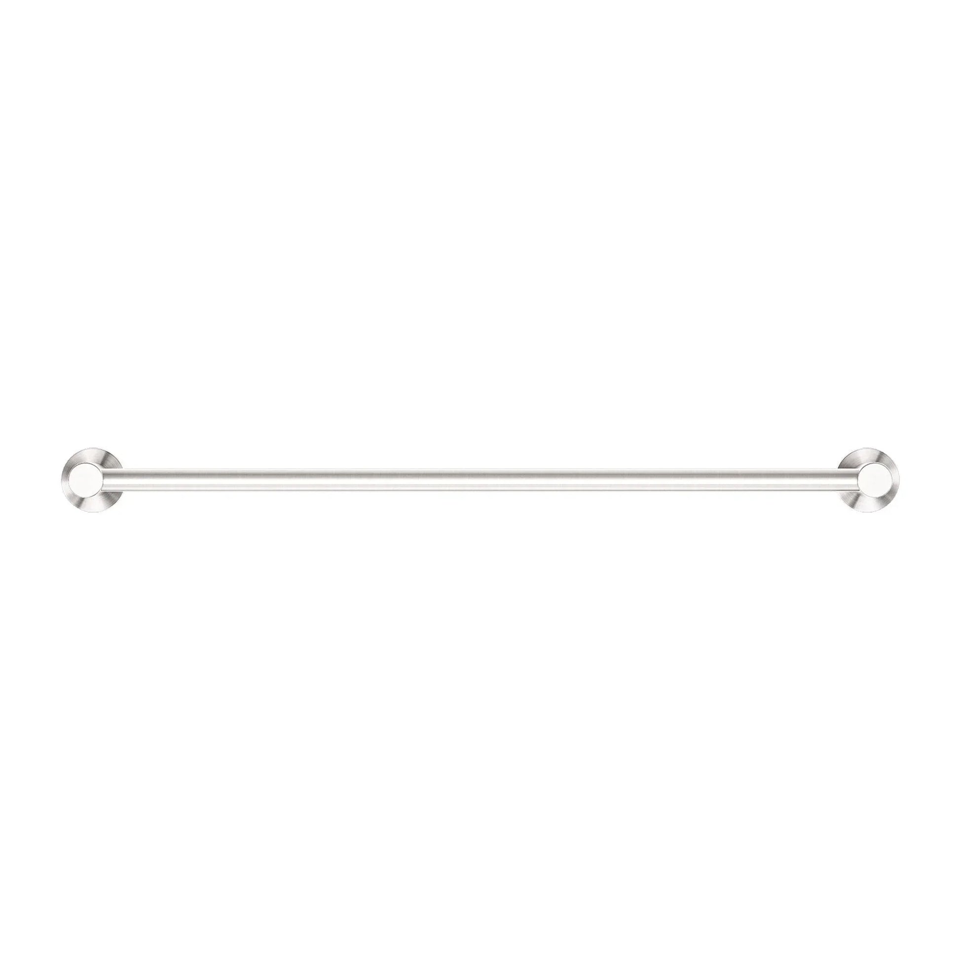 NERO CLASSIC DOUBLE TOWEL RAIL 600MM BRUSHED NICKEL - Ideal Bathroom CentreNR2024dBN