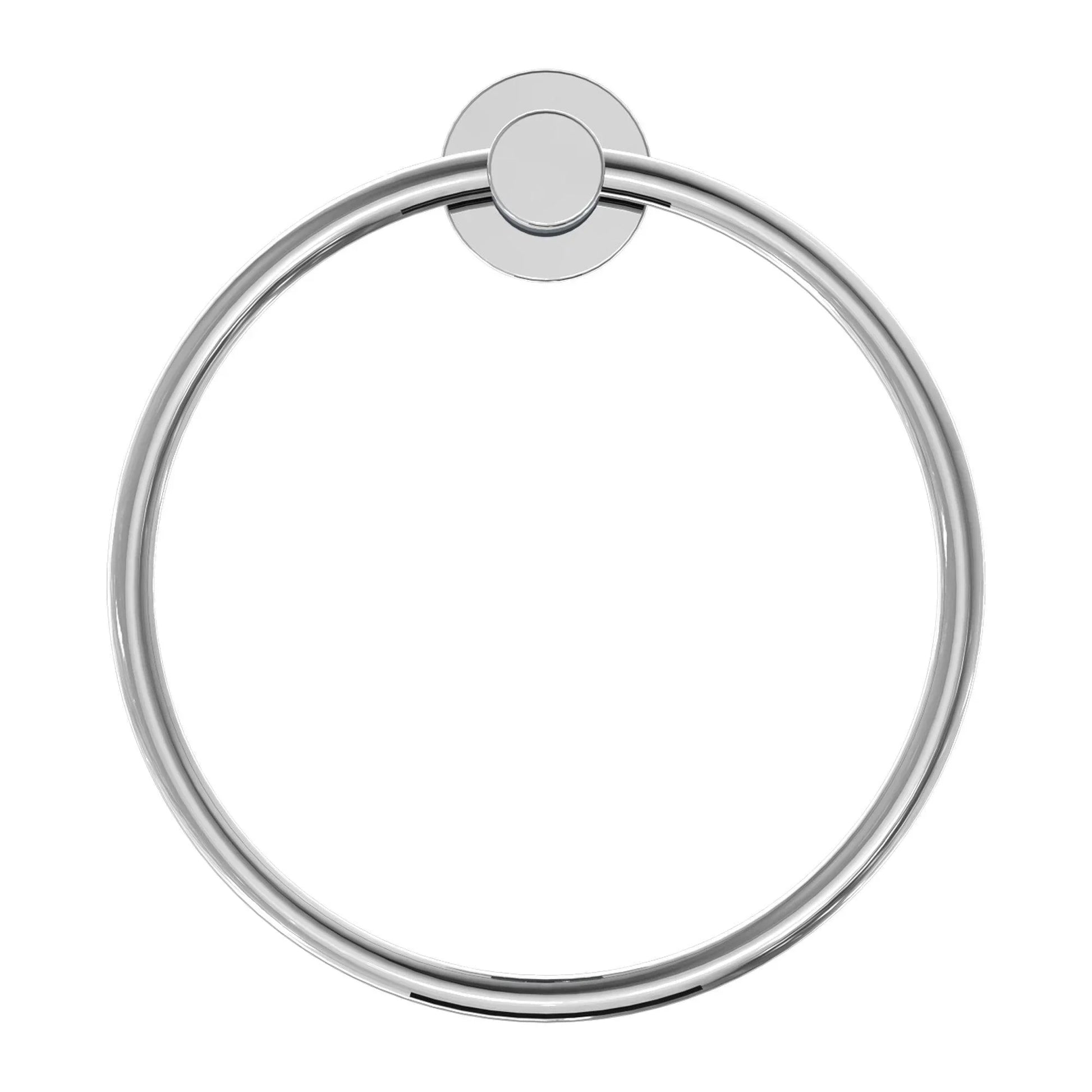 NERO CLASSIC HAND TOWEL RING CHROME - Ideal Bathroom CentreNR2080CH