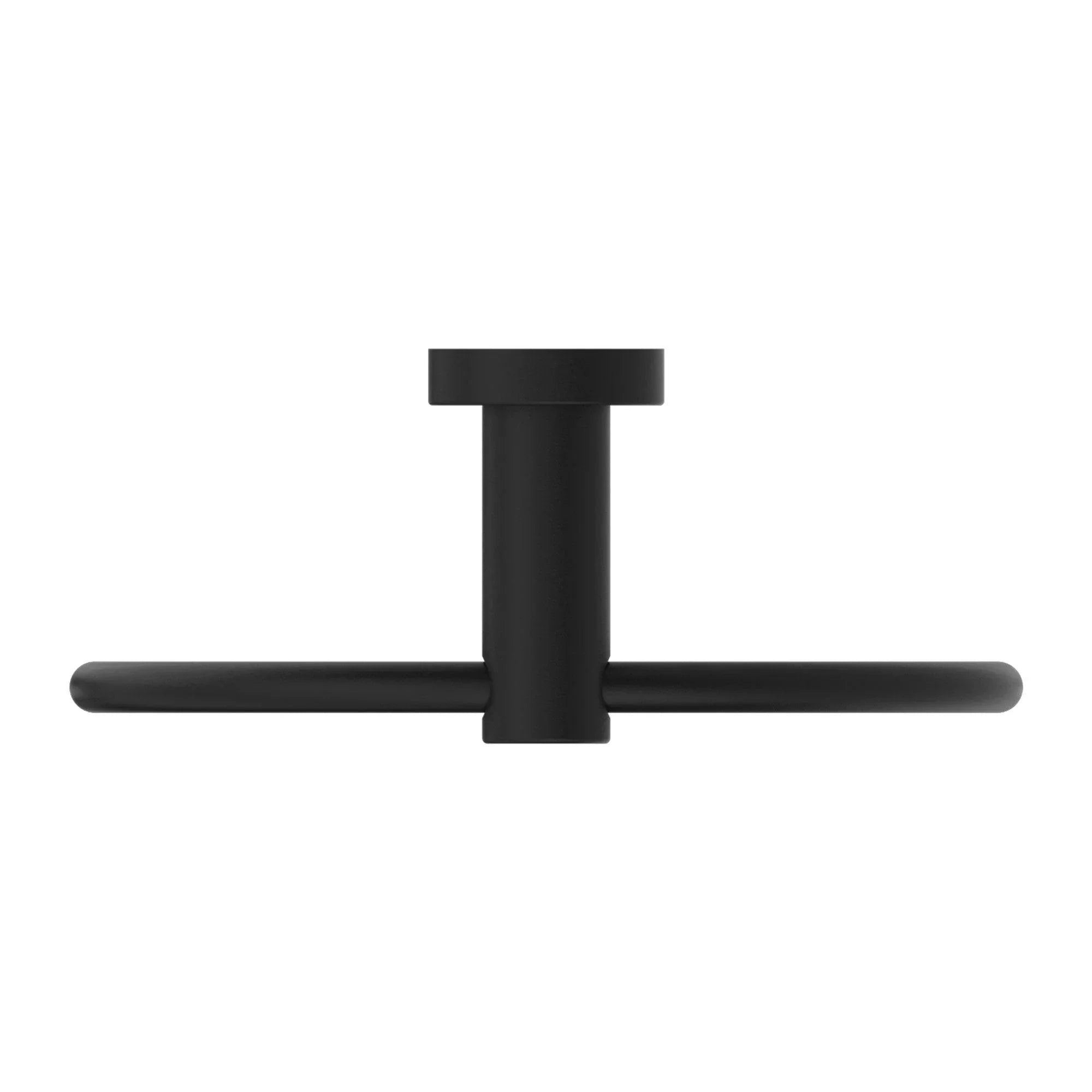 NERO CLASSIC HAND TOWEL RING MATTE BLACK - Ideal Bathroom CentreNR2080MB