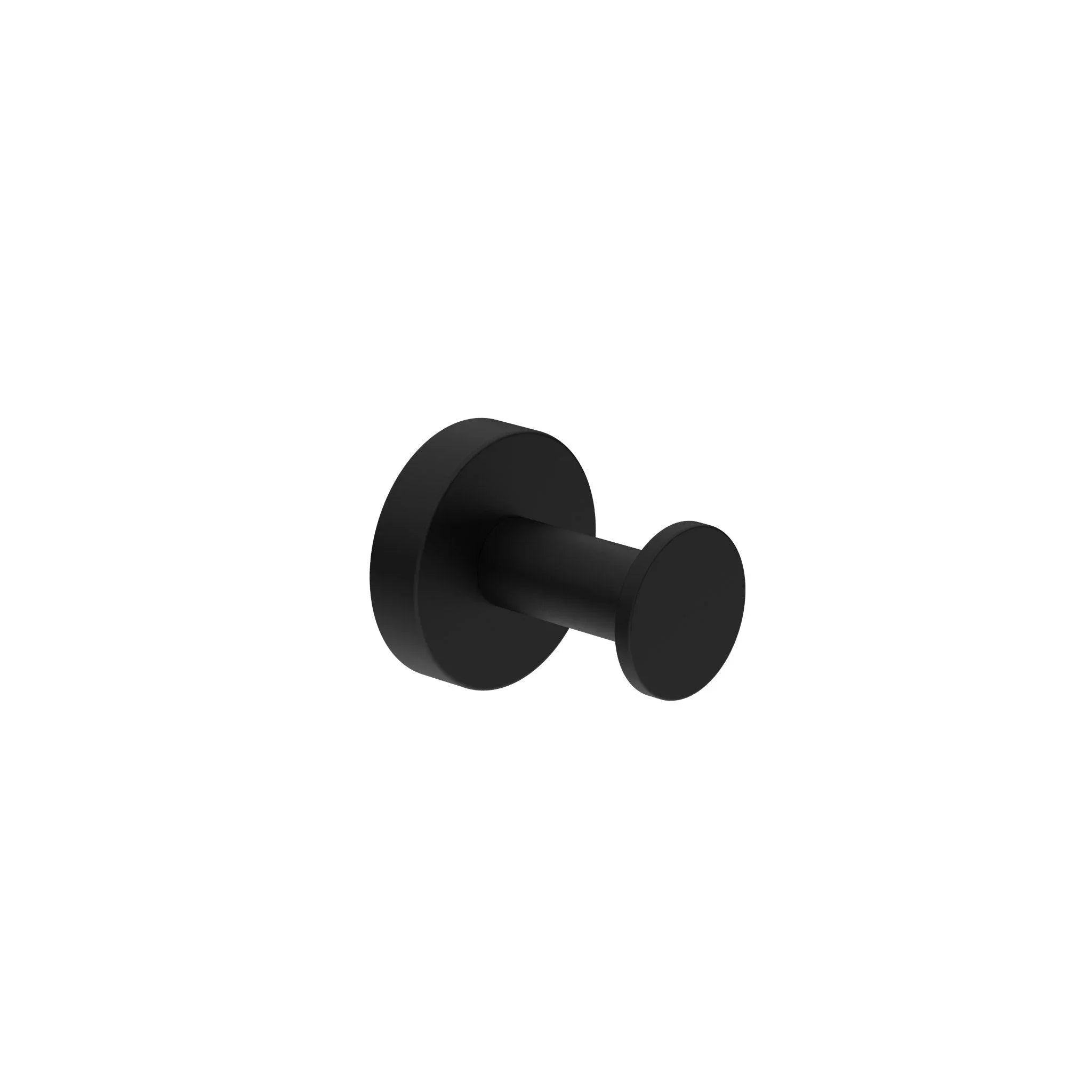 NERO CLASSIC ROBE HOOK MATTE BLACK - Ideal Bathroom CentreNR2082MB
