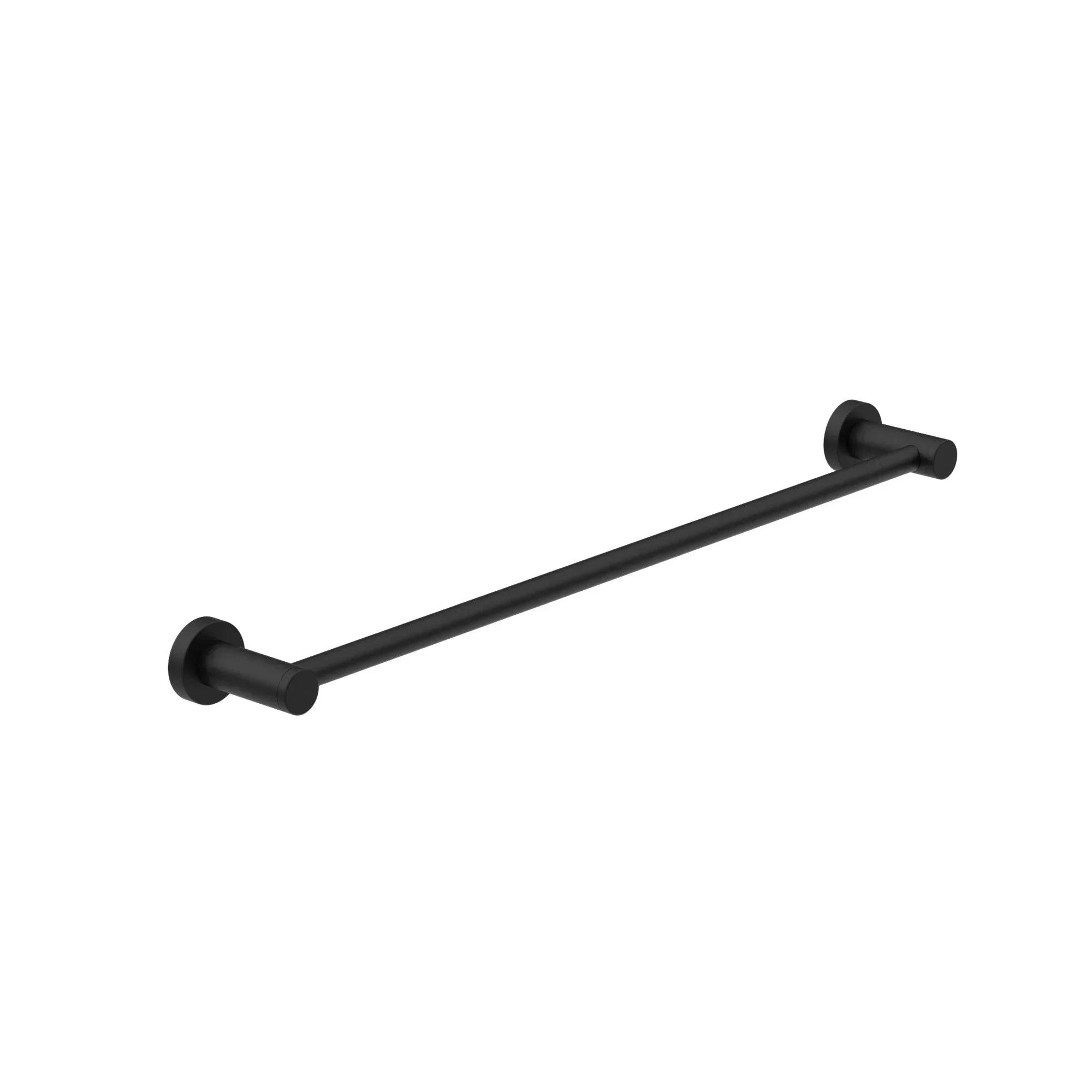 NERO CLASSIC SINGLE TOWEL RAIL 800MM MATTE BLACK - Ideal Bathroom CentreNR2030MB
