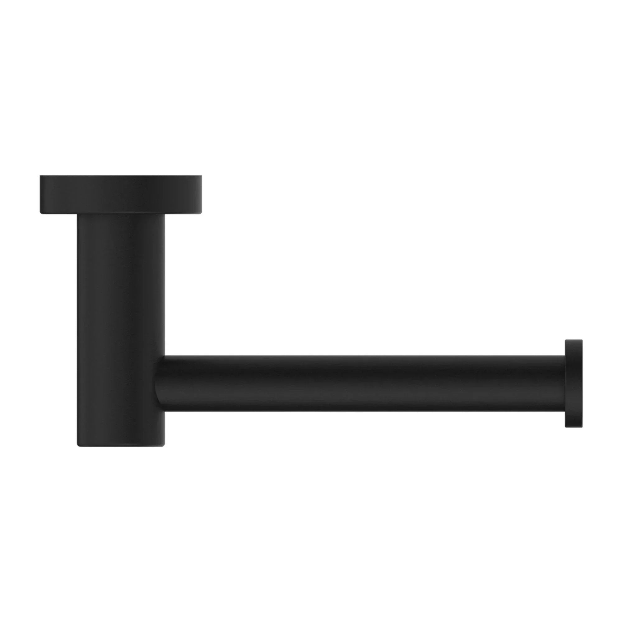 NERO CLASSIC TOILET ROLL HOLDER MATTE BLACK - Ideal Bathroom CentreNR2086MB