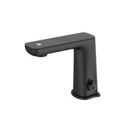 NERO CLAUDIA SENSOR MIXER WITH BLACK TOP DISPLAY MATTE BLACK - Ideal Bathroom CentreNR222101MB