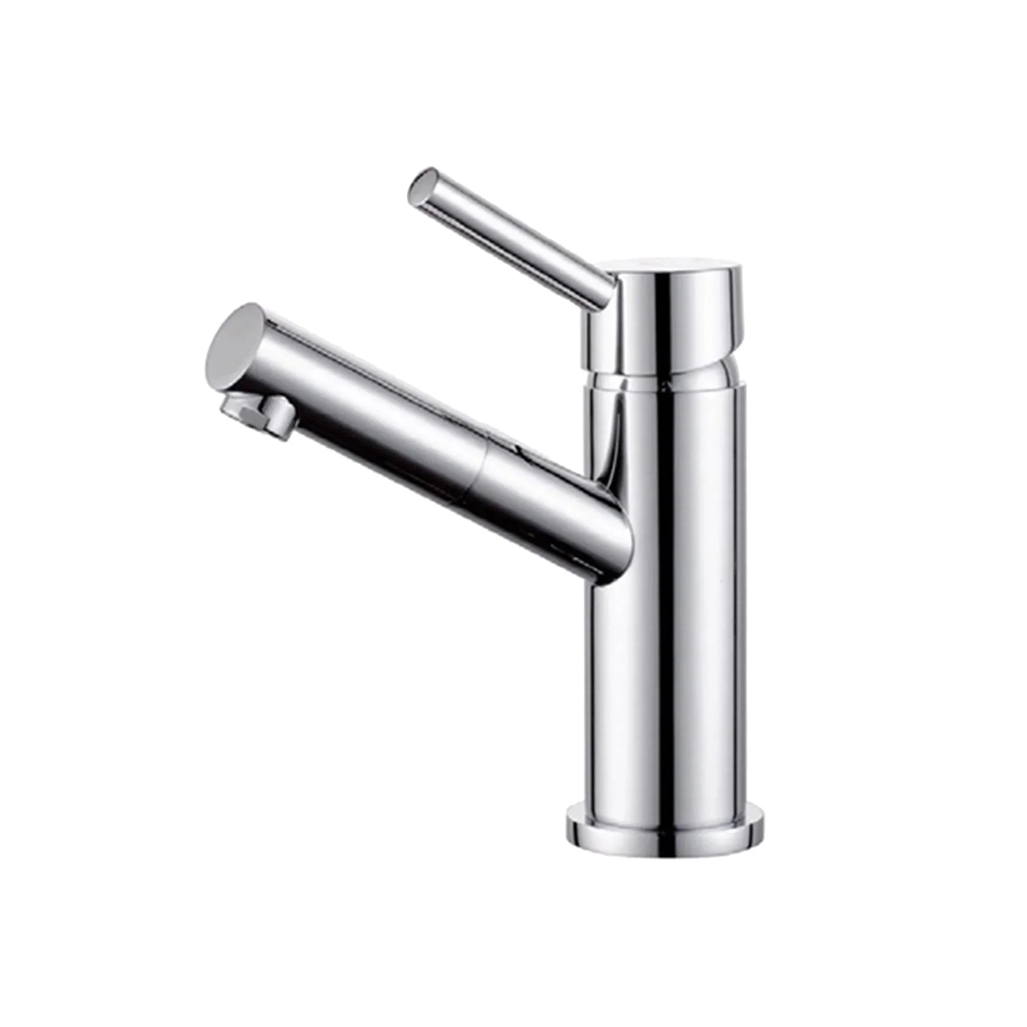 NERO DOLCE BASIN MIXER ANGEL SPOUT CHROME - Ideal Bathroom CentreNR250801CH