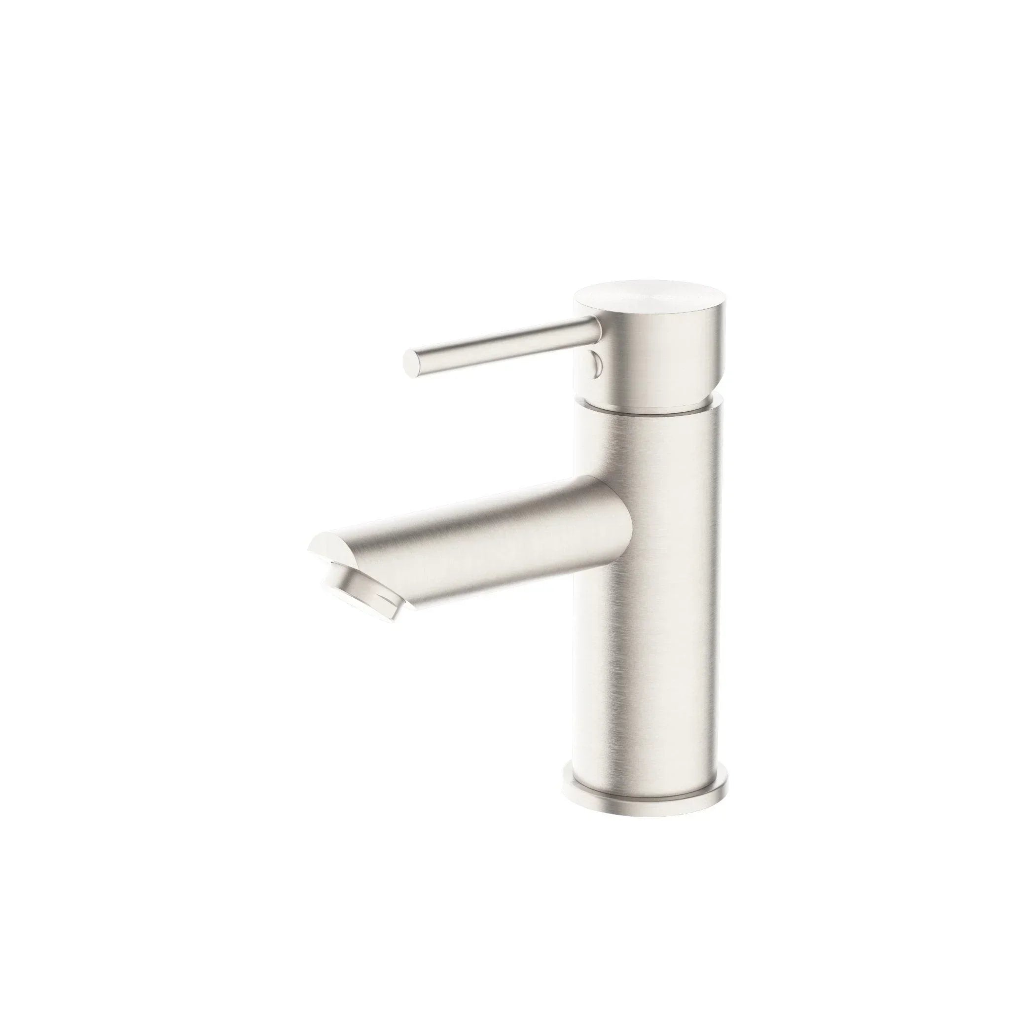 NERO DOLCE BASIN MIXER STRAIGH SPOUT BRUSHED NICKEL - Ideal Bathroom CentreNR250802BN