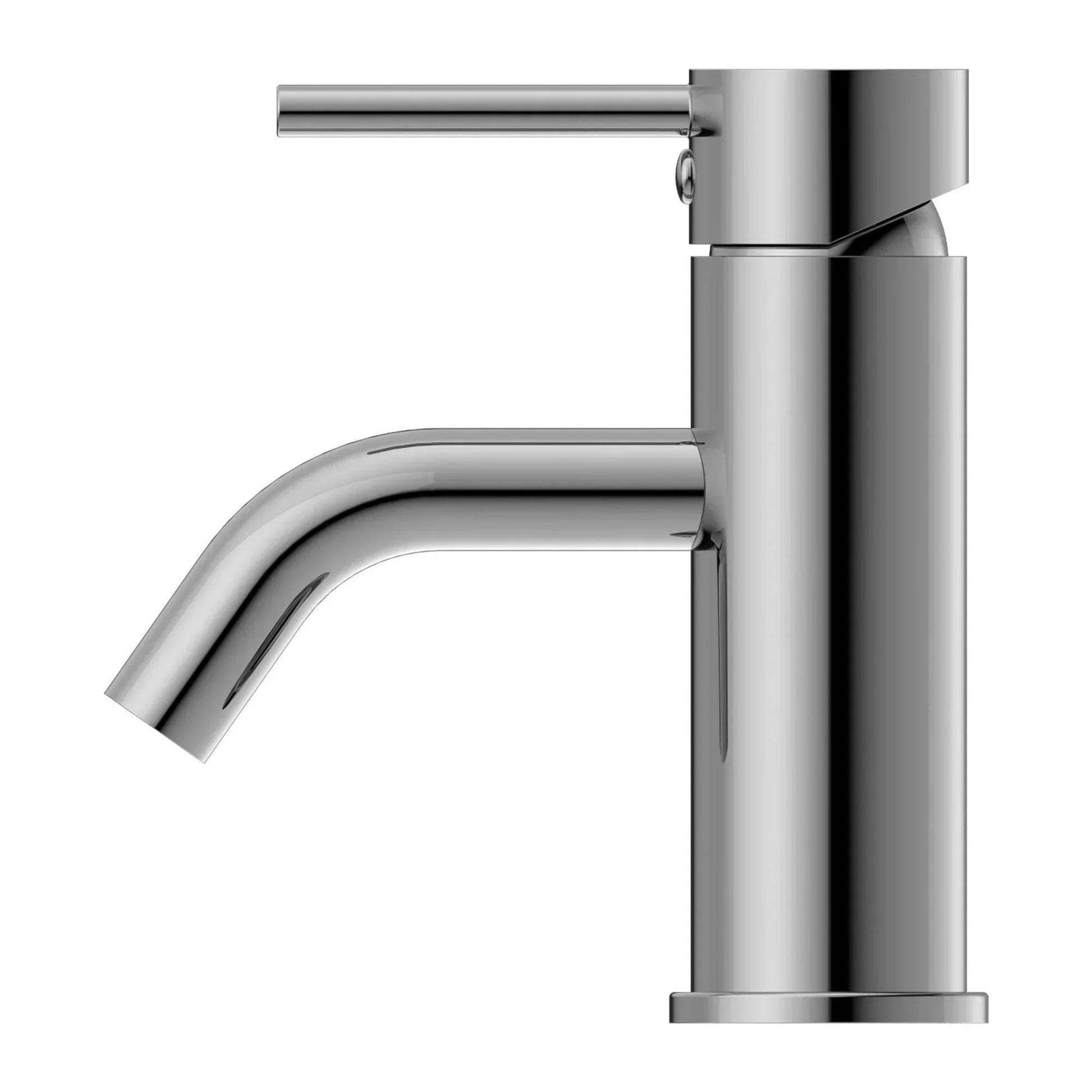 NERO DOLCE BASIN MIXER STYLISH SPOUT CHROME - Ideal Bathroom CentreNR250802aCH