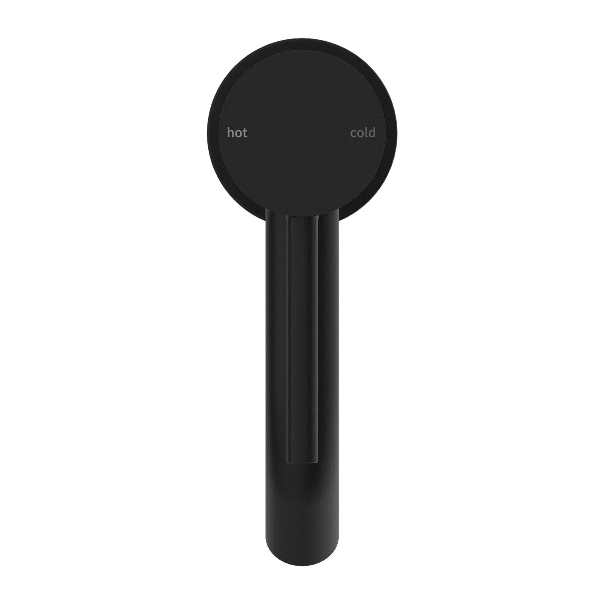 NERO DOLCE BASIN MIXER STYLISH SPOUT MATTE BLACK - Ideal Bathroom CentreNR250802aMB