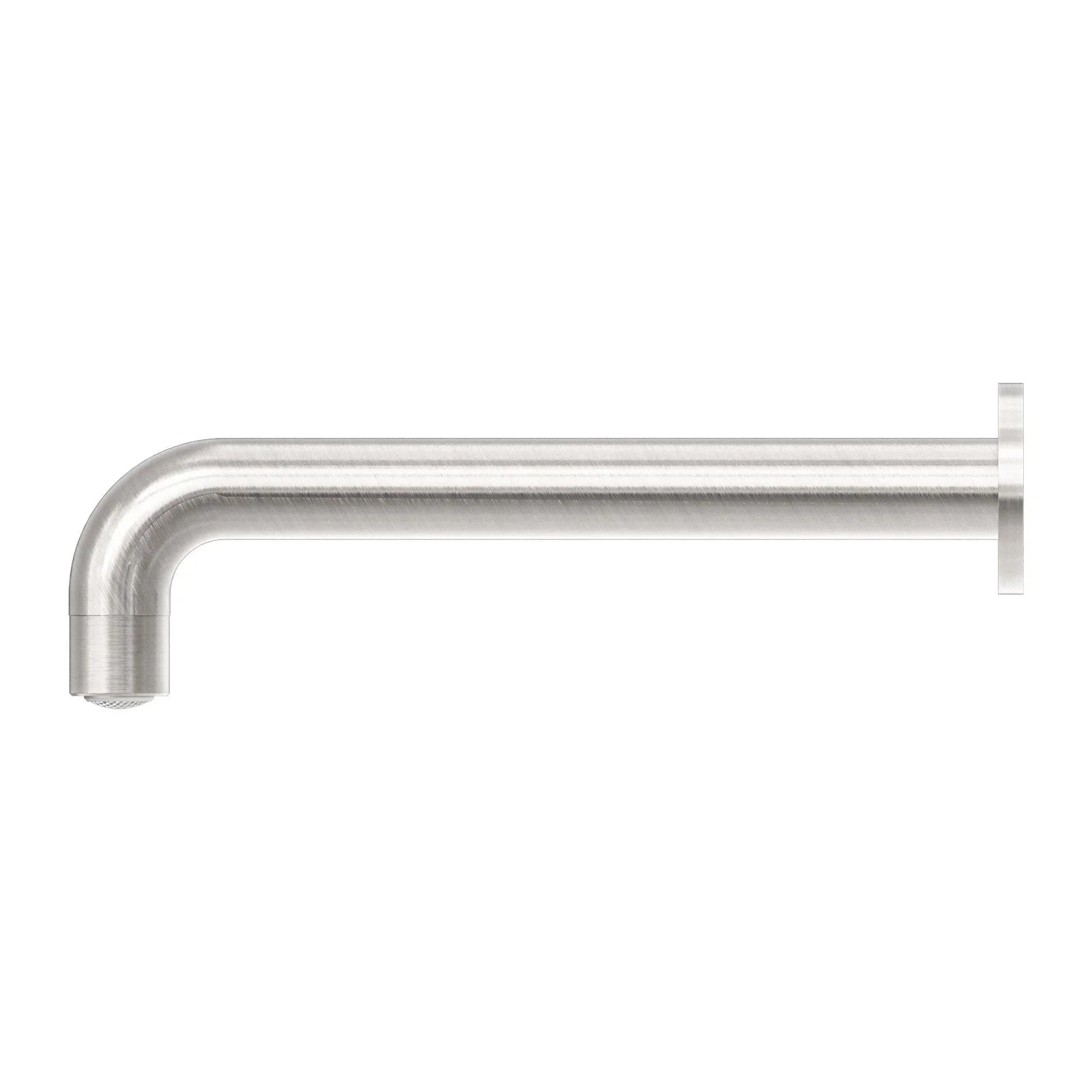 NERO DOLCE BASIN/BATH SPOUT ONLY 215MM BRUSHED NICKEL - Ideal Bathroom CentreNR250803200BN