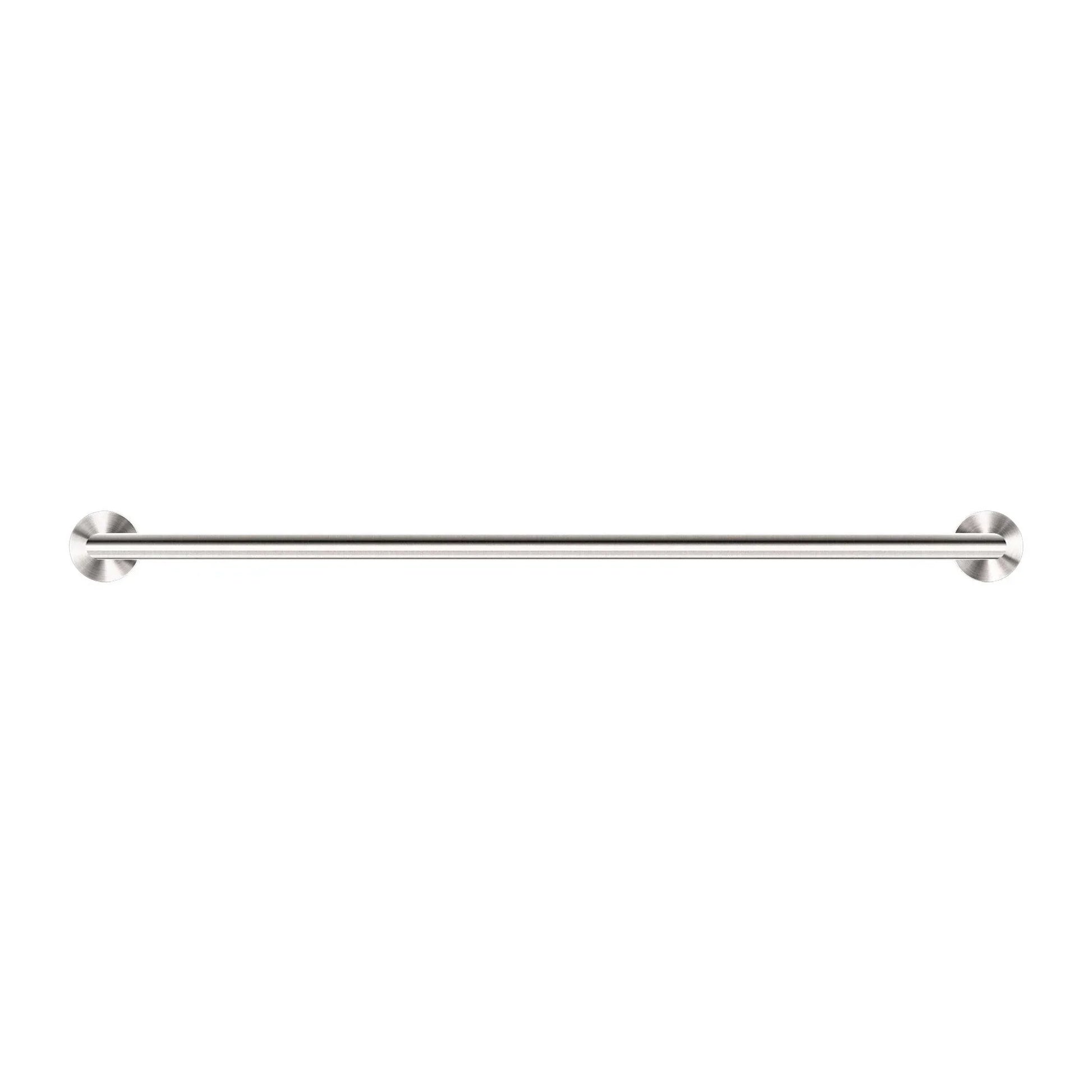 NERO DOLCE DOUBLE TOWEL RAIL 700MM BRUSHED NICKEL - Ideal Bathroom CentreNR3630dBN