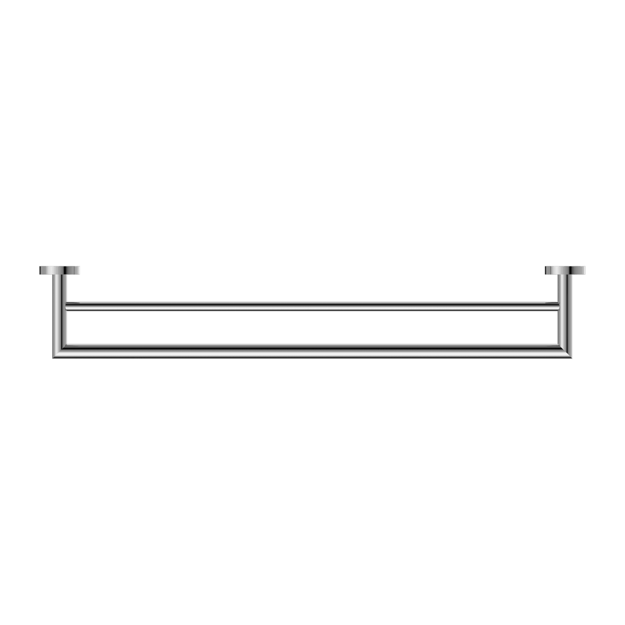 NERO DOLCE DOUBLE TOWEL RAIL 700MM CHROME - Ideal Bathroom CentreNR3630dCH