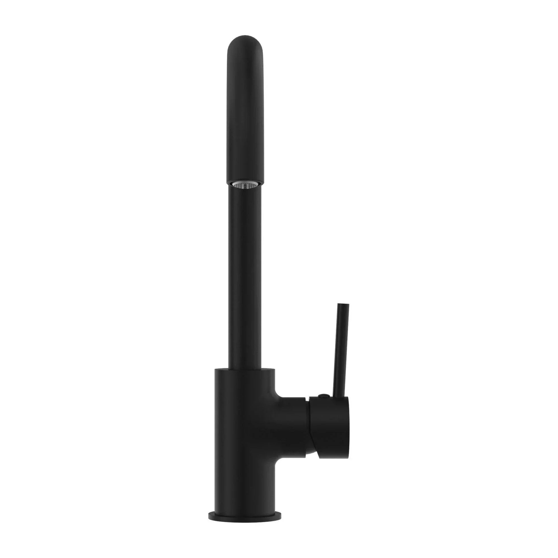 NERO DOLCE KITCHEN MIXER GOOSENECK MATTE BLACK - Ideal Bathroom CentreNR250807MB