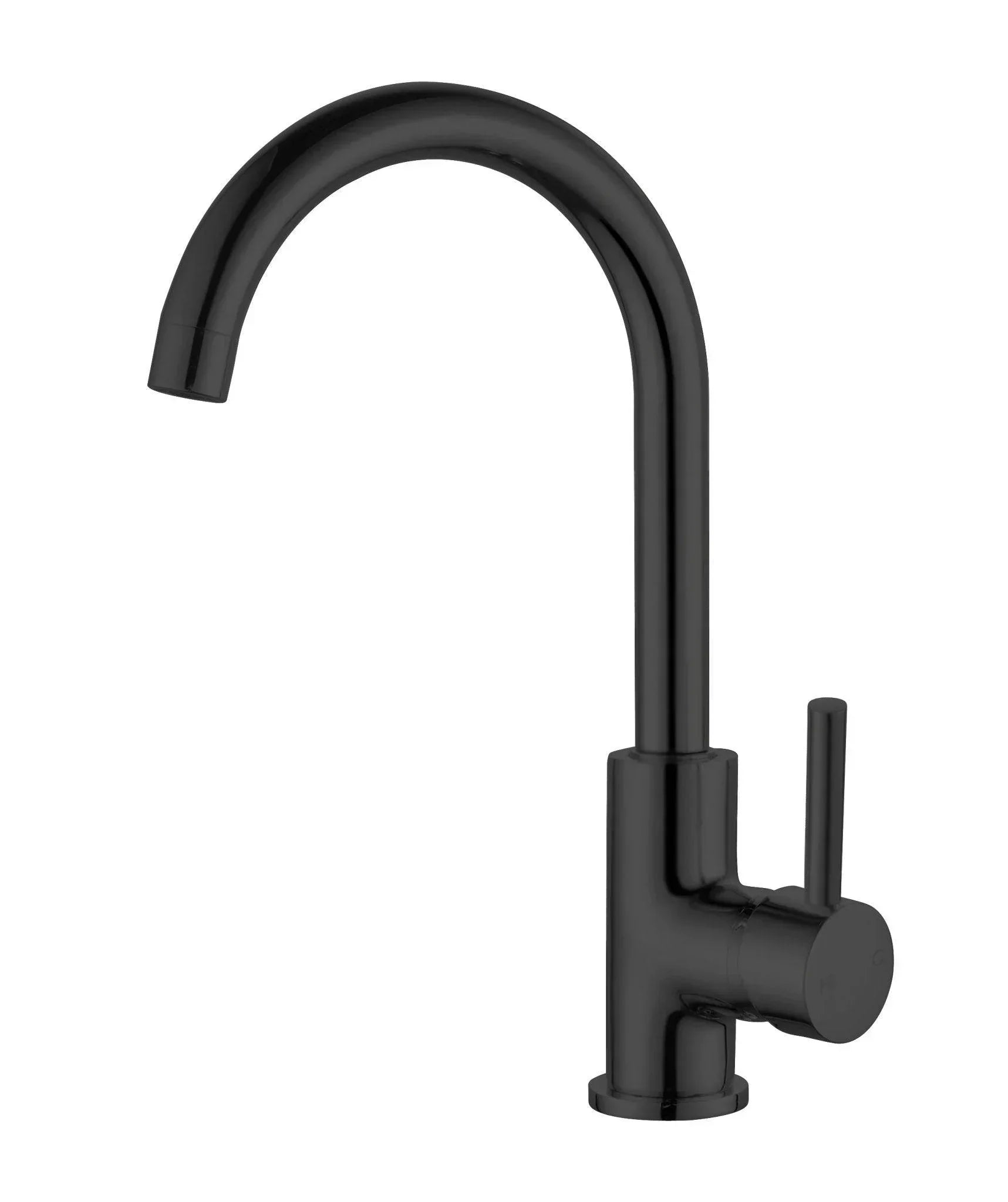 NERO DOLCE KITCHEN MIXER GOOSENECK MATTE BLACK - Ideal Bathroom CentreNR250807MB