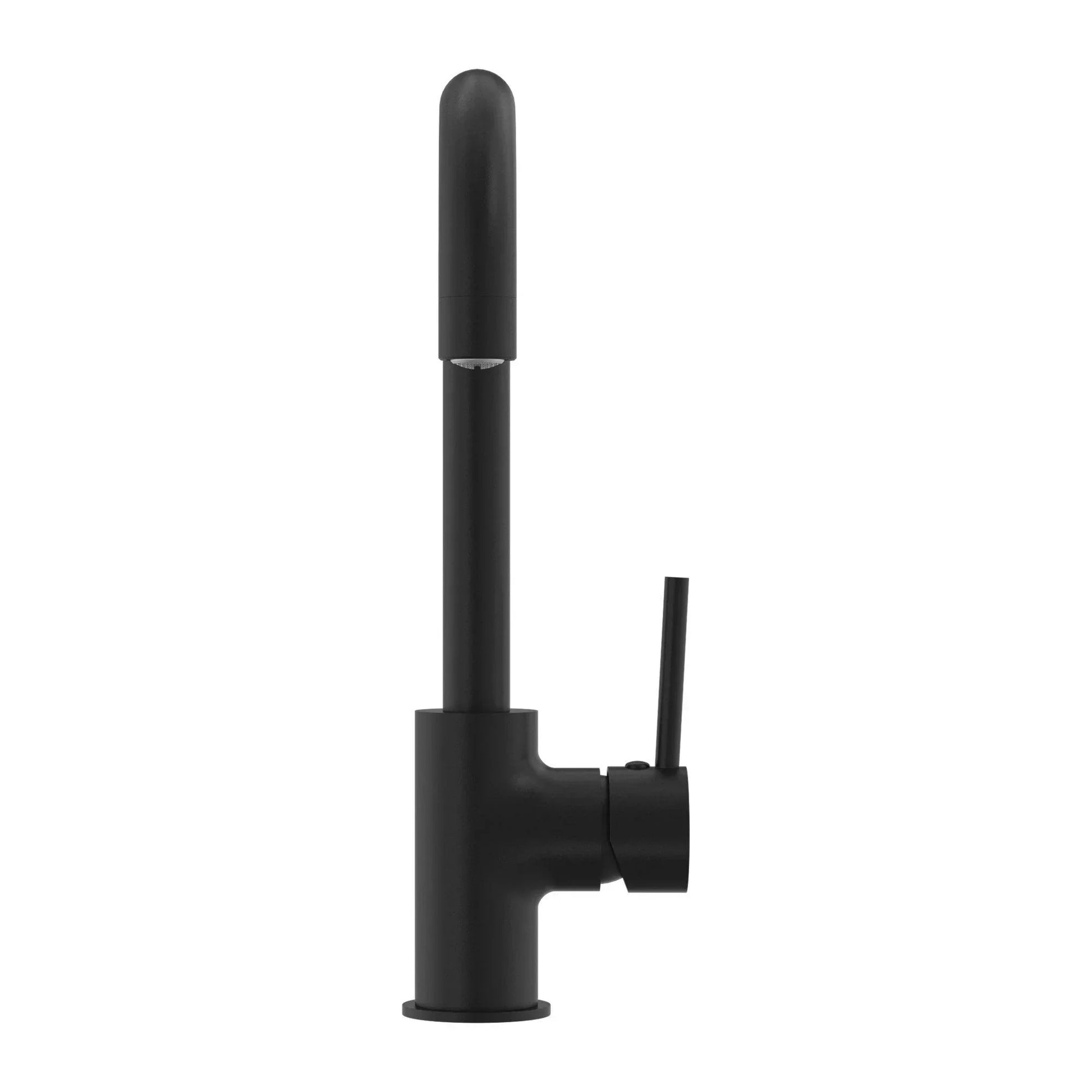 NERO DOLCE KITCHEN MIXER SQUARE SHAPE MATTE BLACK - Ideal Bathroom CentreNR250806MB