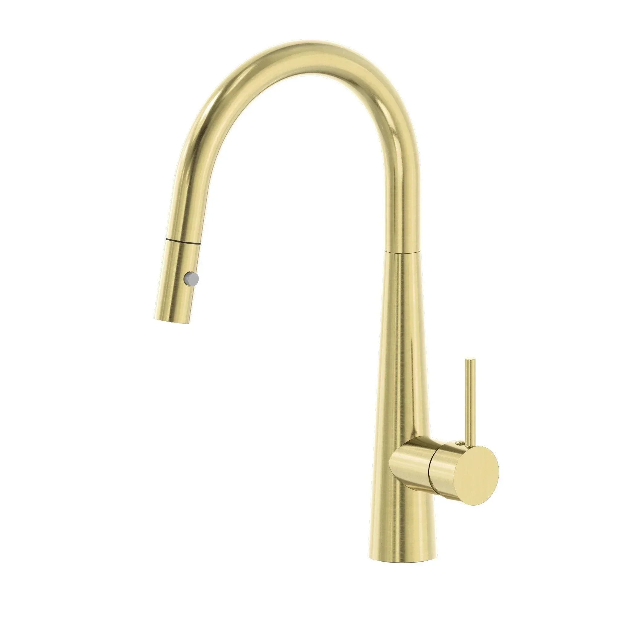 NERO DOLCE PULL OUT SINK MIXER WITH VEGIE SPRAY FUNCTION BRUSHED GOLD - Ideal Bathroom CentreNR581009cBG