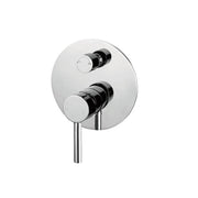 NERO DOLCE SHOWER MIXER WITH DIVERTOR CHROME - Ideal Bathroom CentreNR250811ACH