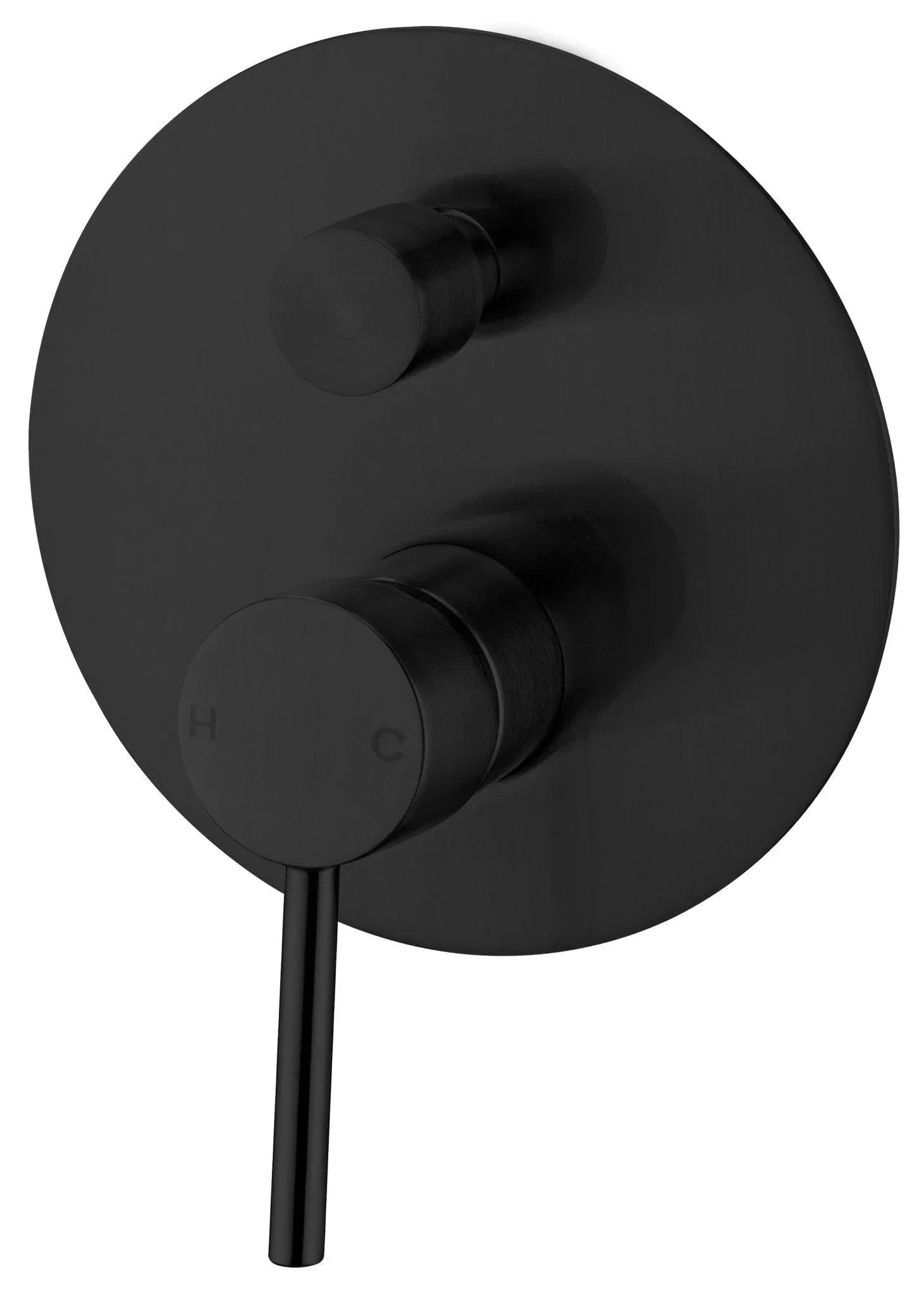 NERO DOLCE SHOWER MIXER WITH DIVERTOR MATTE BLACK - Ideal Bathroom CentreNR250811AMB