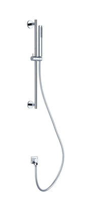NERO DOLCE SHOWER RAIL WITH SLIM HAND SHOWER CHROME - Ideal Bathroom CentreNR311CH