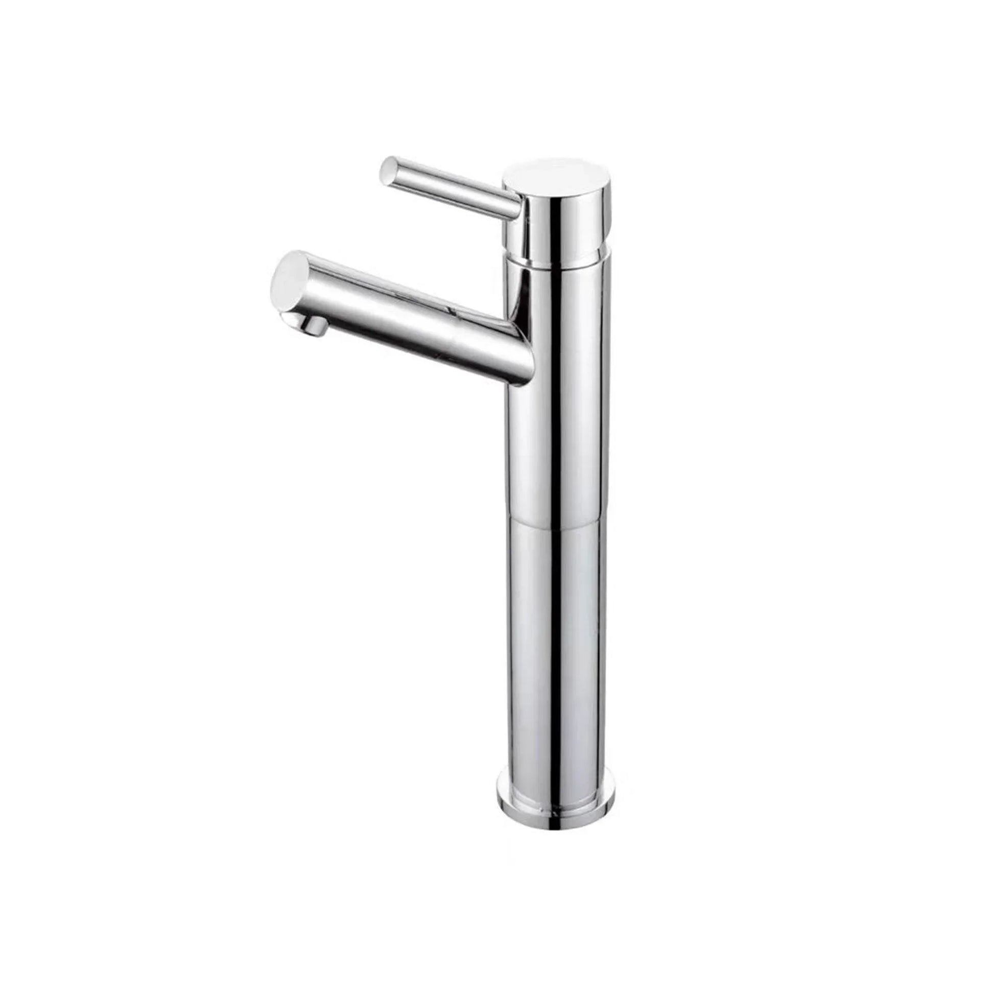 NERO DOLCE TALL BASIN MIXER ANGLE SPOUT CHROME - Ideal Bathroom CentreNR250801aCH