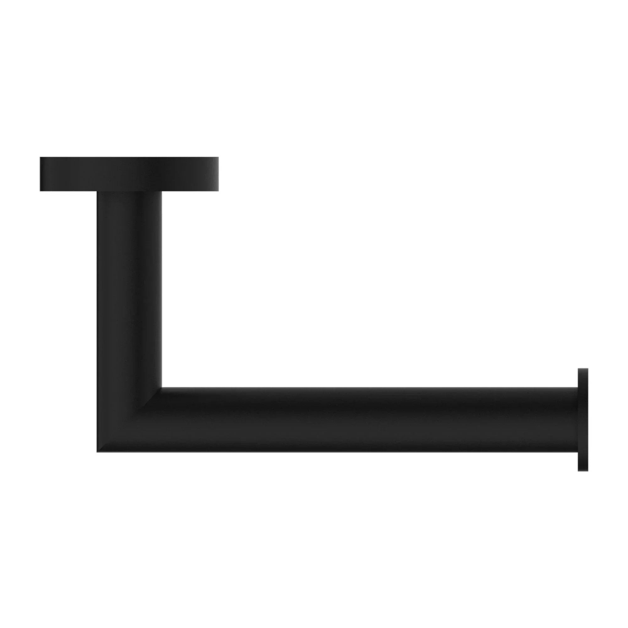 NERO DOLCE TOILET ROLL HOLDER MATTE BLACK - Ideal Bathroom CentreNR3686wMB