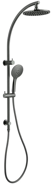 NERO DOLCE TWIN SHOWER GUN METAL - Ideal Bathroom CentreNR280705eGM
