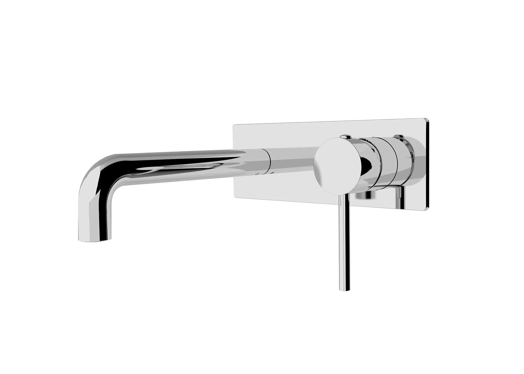 NERO DOLCE WALL BASIN/BATH MIXER CHROME - Ideal Bathroom CentreNR250810bCH