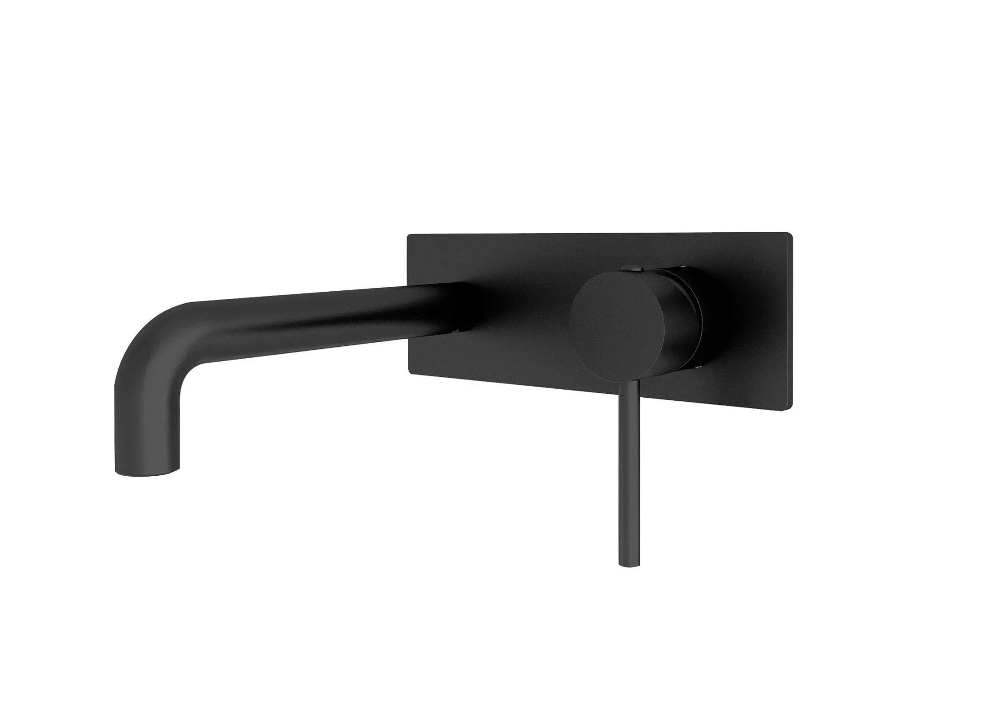 NERO DOLCE WALL BASIN/BATH MIXER MATTE BLACK - Ideal Bathroom CentreNR250810bMB