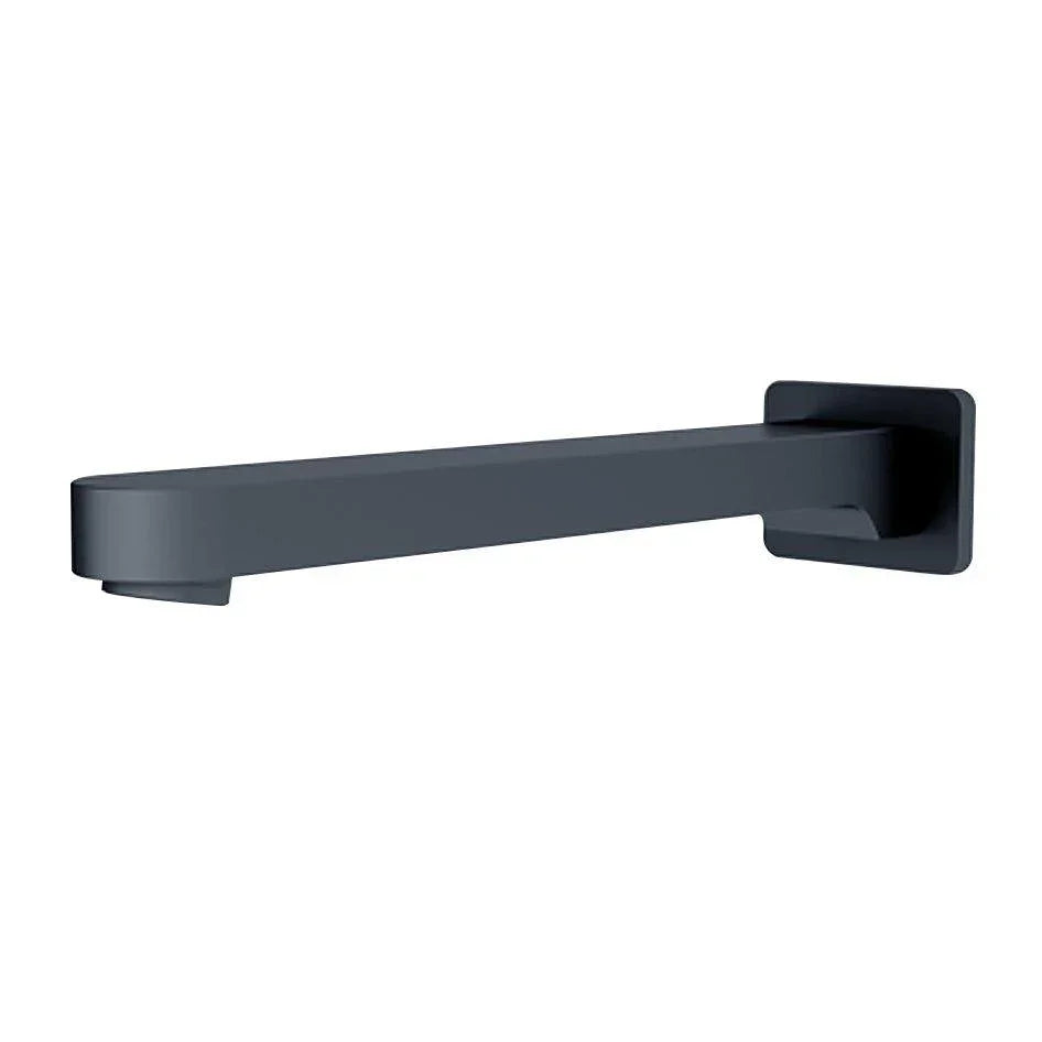 NERO ECCO FIXED BATH SPOUT ONLY MATTE BLACK - Ideal Bathroom CentreNR301303MB