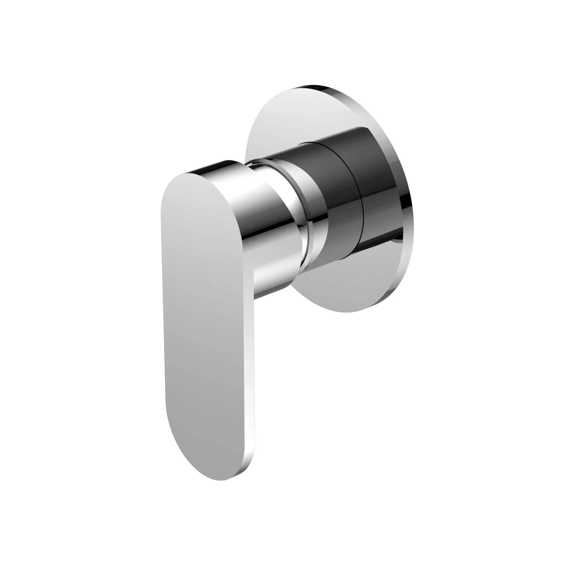 NERO ECCO SHOWER MIXER 80MM ROUND PLATE CHROME - Ideal Bathroom CentreNR301311DCH