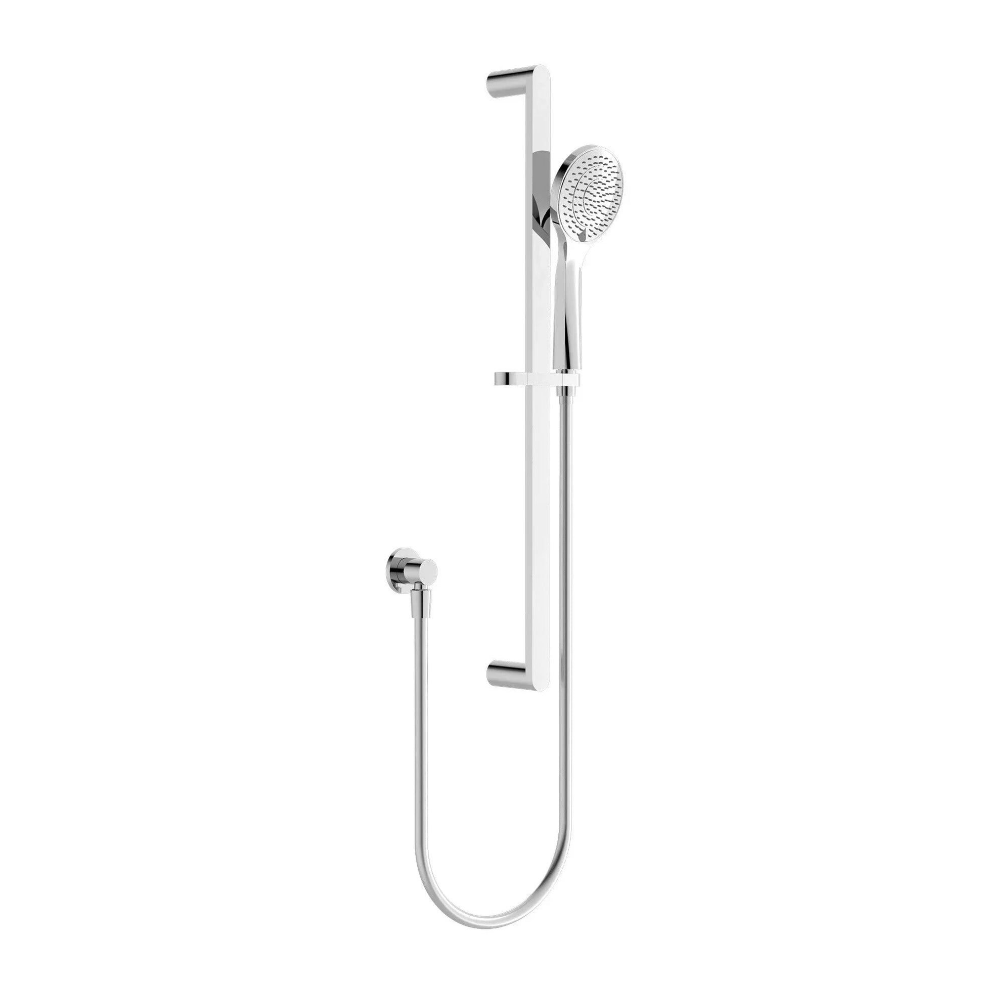 NERO ECCO SHOWER RAIL WITH AIR SHOWER CHROME - Ideal Bathroom CentreNR30802CH