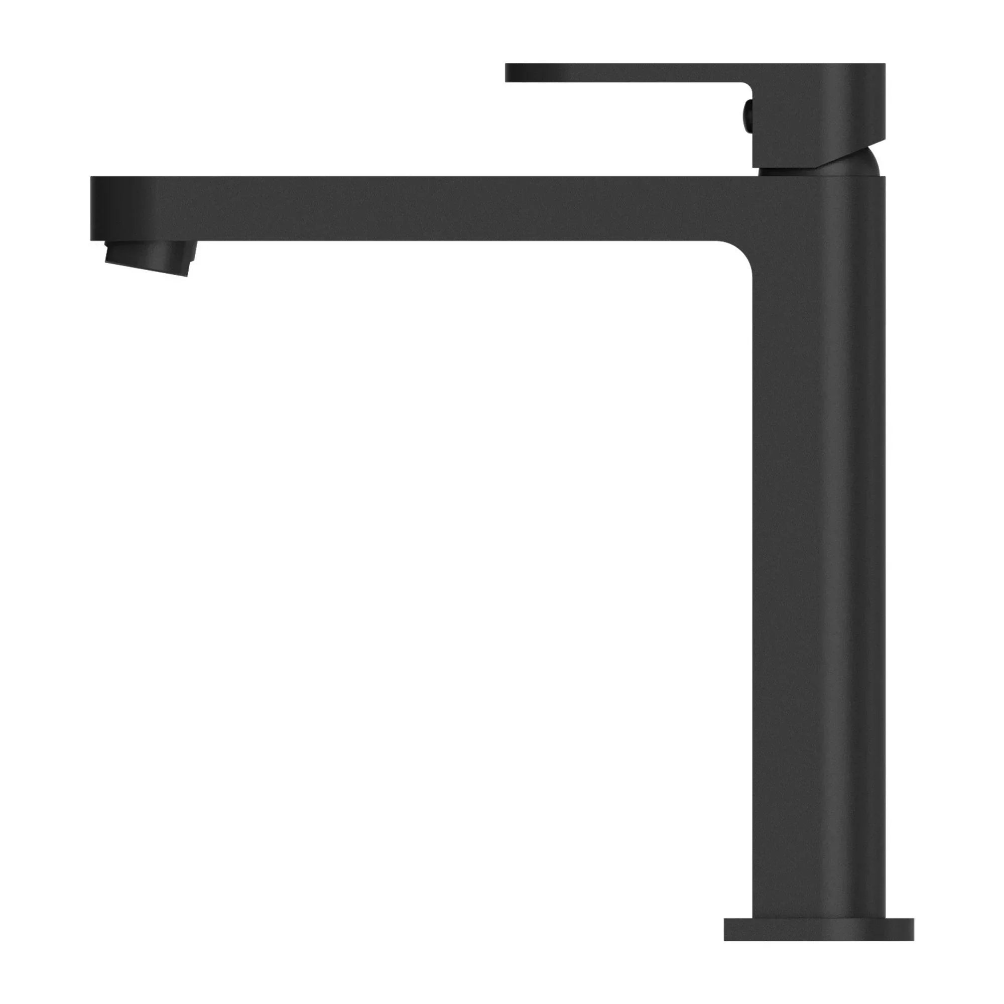 NERO ECCO TALL BASIN MIXER MATTE BLACK - Ideal Bathroom CentreNR301301aMB