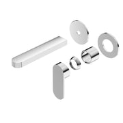 NERO ECCO WALL BASIN/BATH MIXER SEPARATE BACK PLATE TRIM KITS ONLY CHROME - Ideal Bathroom CentreNR301310bTCH