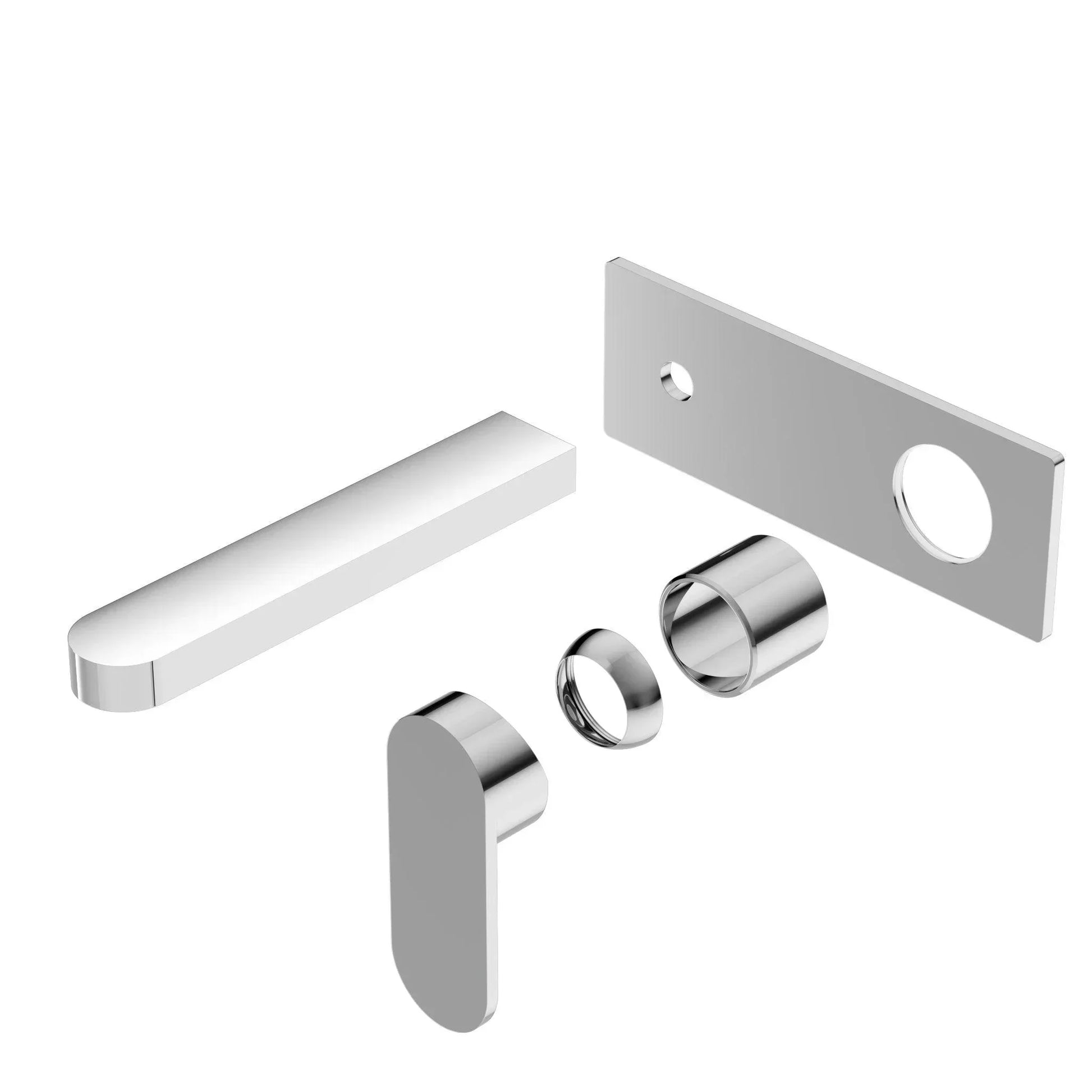 NERO ECCO WALL BASIN/BATH MIXER TRIM KITS ONLY CHROME - Ideal Bathroom CentreNR301310aTCH