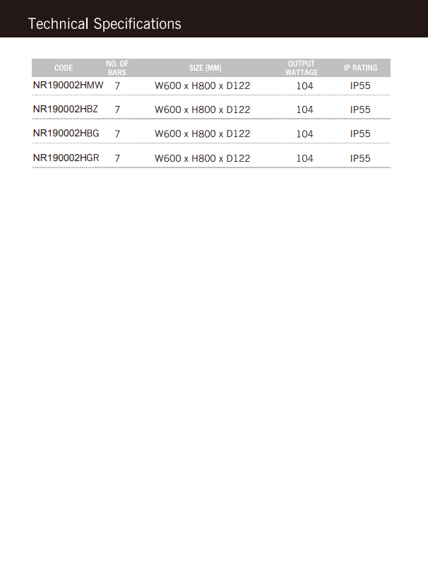 NERO HEATED TOWEL LADDER BRUSHED GOLD - Ideal Bathroom CentreNR190002HBG