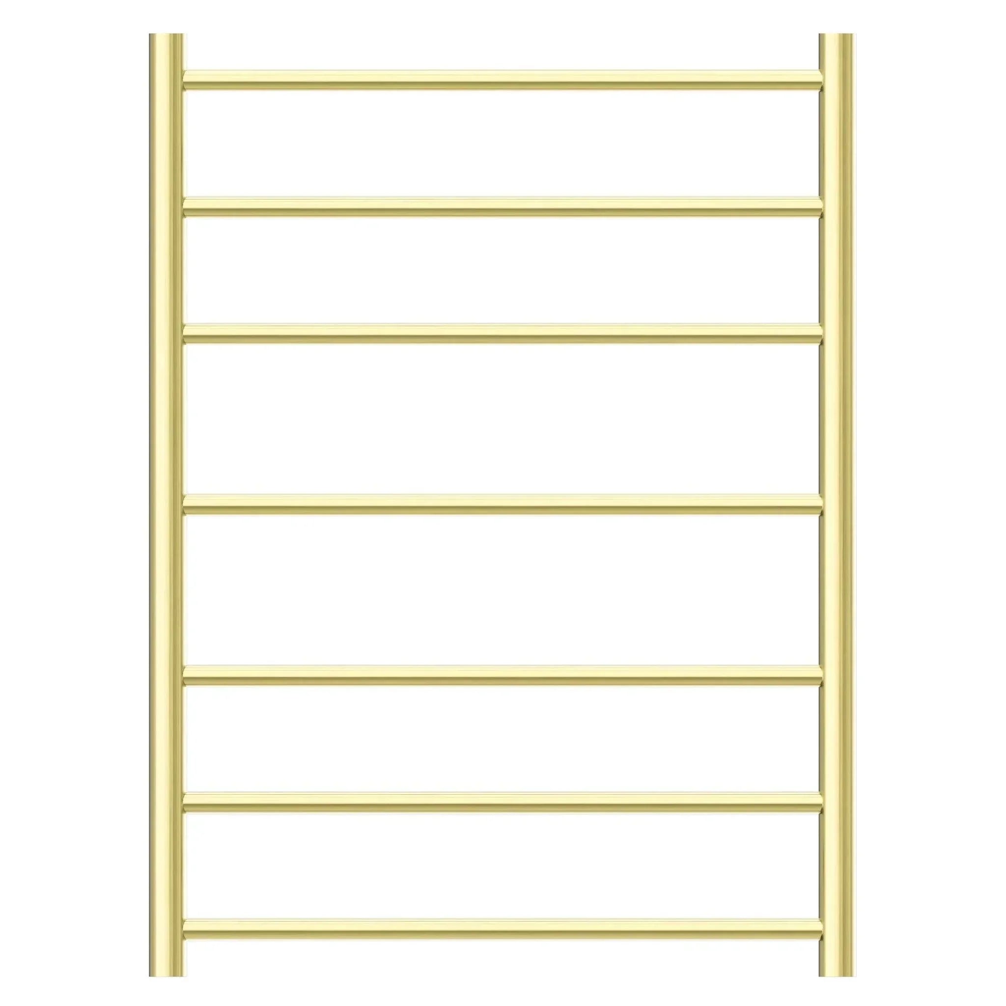NERO HEATED TOWEL LADDER BRUSHED GOLD - Ideal Bathroom CentreNR190002HBG