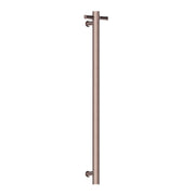 NERO HEATED VERTICAL TOWEL RAIL BRUSHED BRONZE - Ideal Bathroom CentreNRV900HBZ