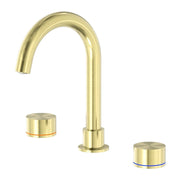 NERO KARA BASIN SET BRUSHED GOLD - Ideal Bathroom CentreNR211701BG