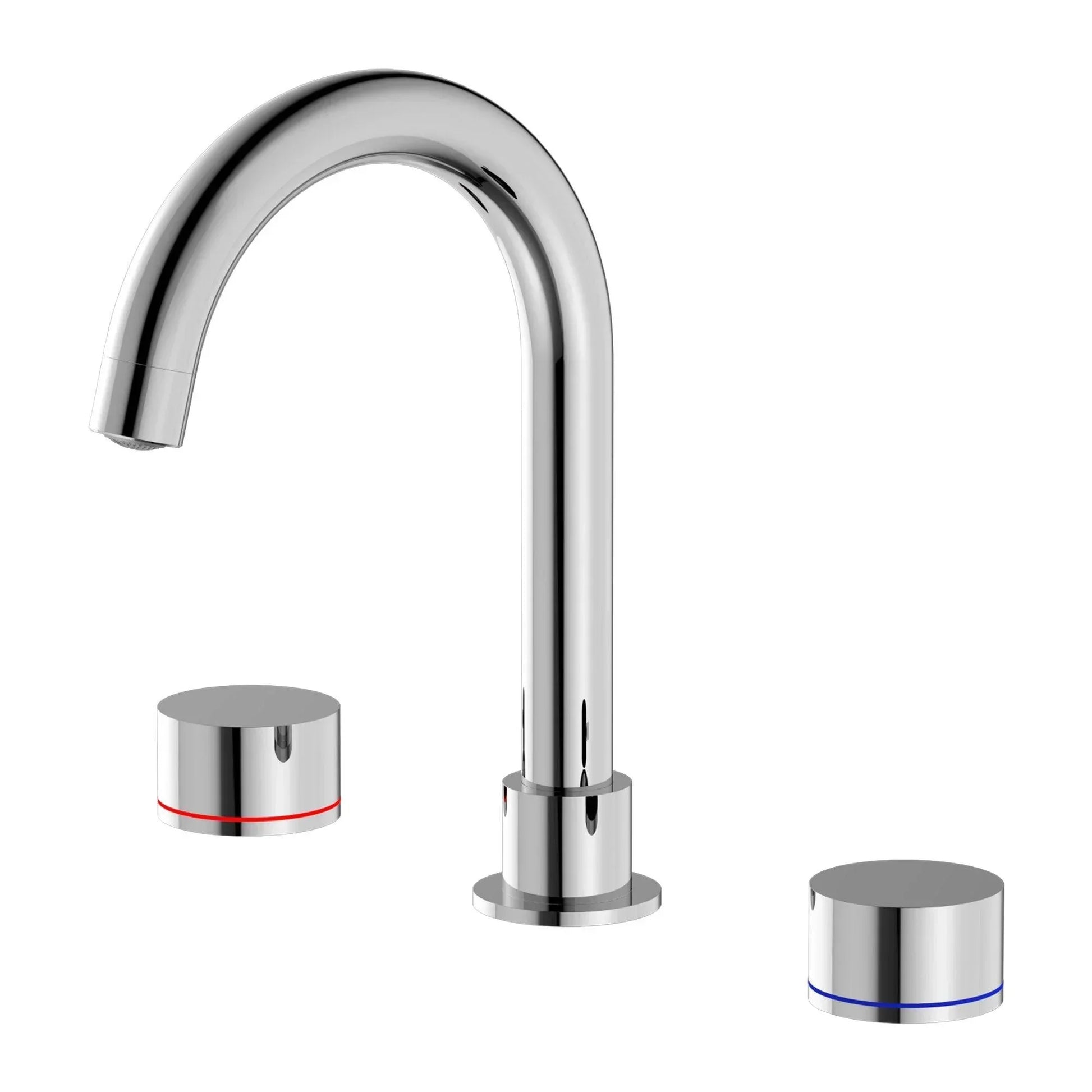 NERO KARA BASIN SET CHROME - Ideal Bathroom CentreNR211701CH