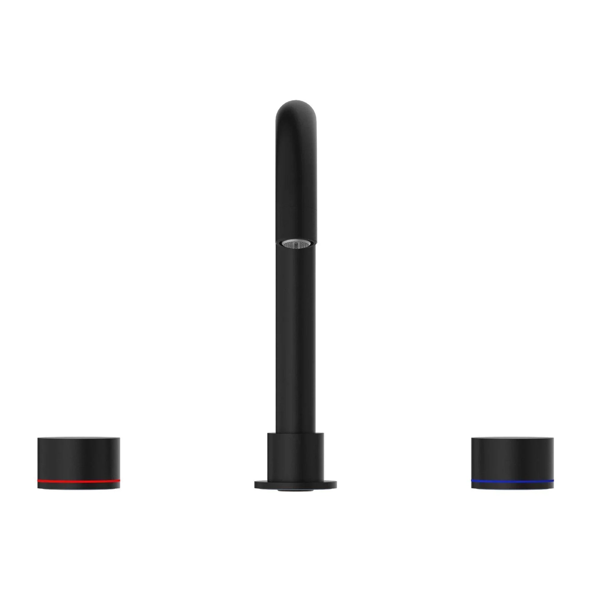 NERO KARA BASIN SET MATTE BLACK - Ideal Bathroom CentreNR211701MB