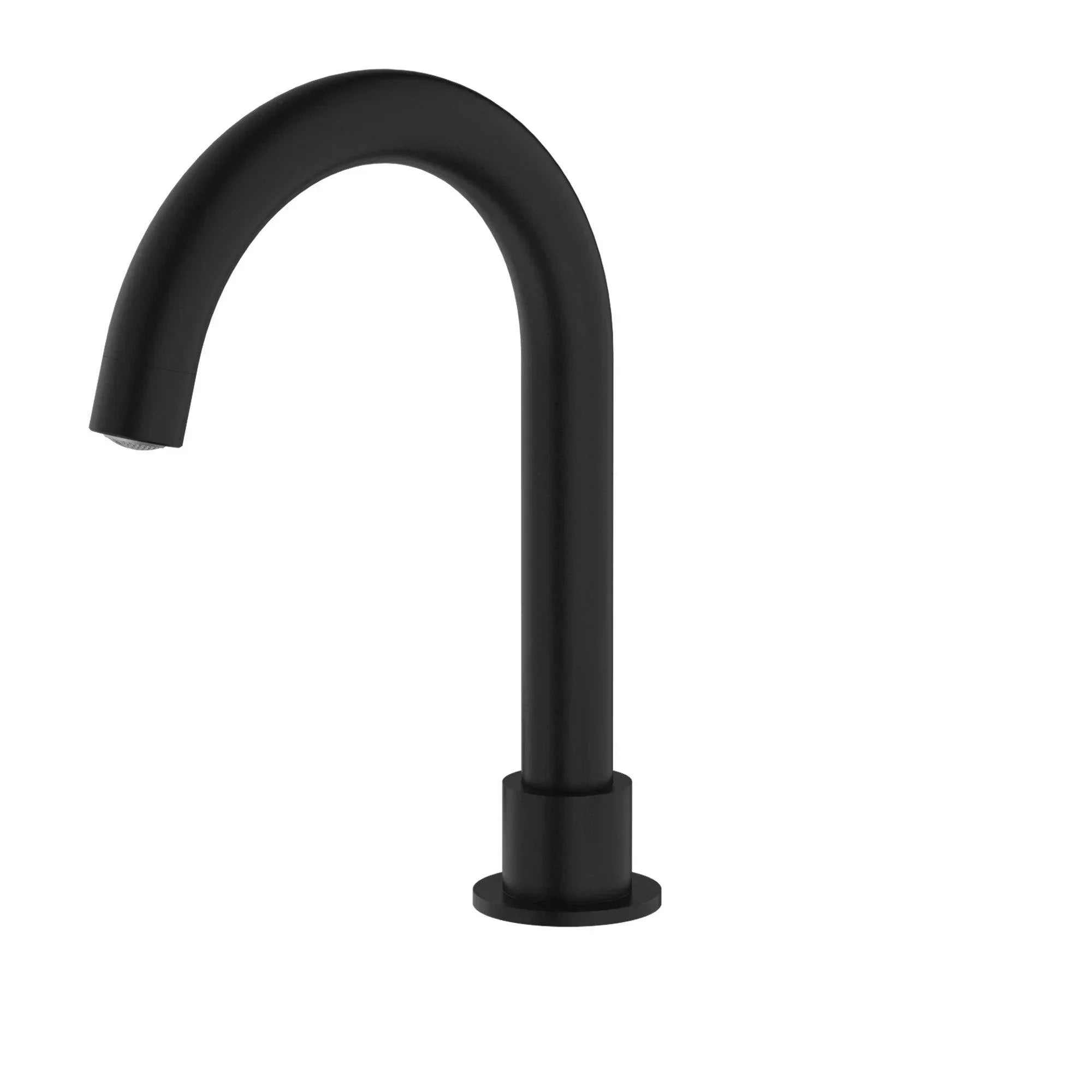 NERO KARA BASIN SET SPOUT ONLY MATTE BLACK - Ideal Bathroom CentreNR211701sMB