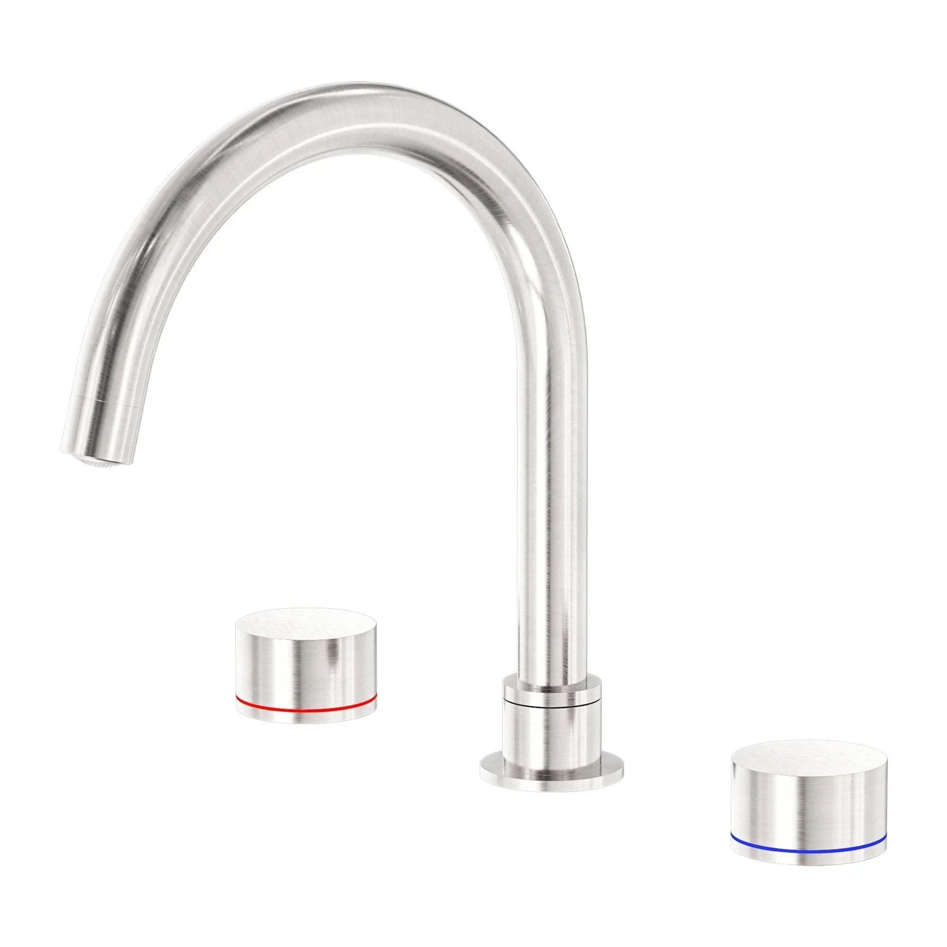 NERO KARA BATH SET BRUSHED NICKEL - Ideal Bathroom CentreNR211703BN