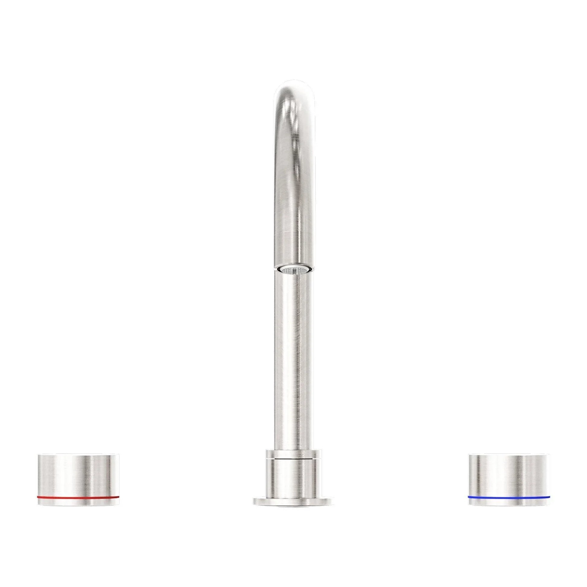 NERO KARA BATH SET BRUSHED NICKEL - Ideal Bathroom CentreNR211703BN