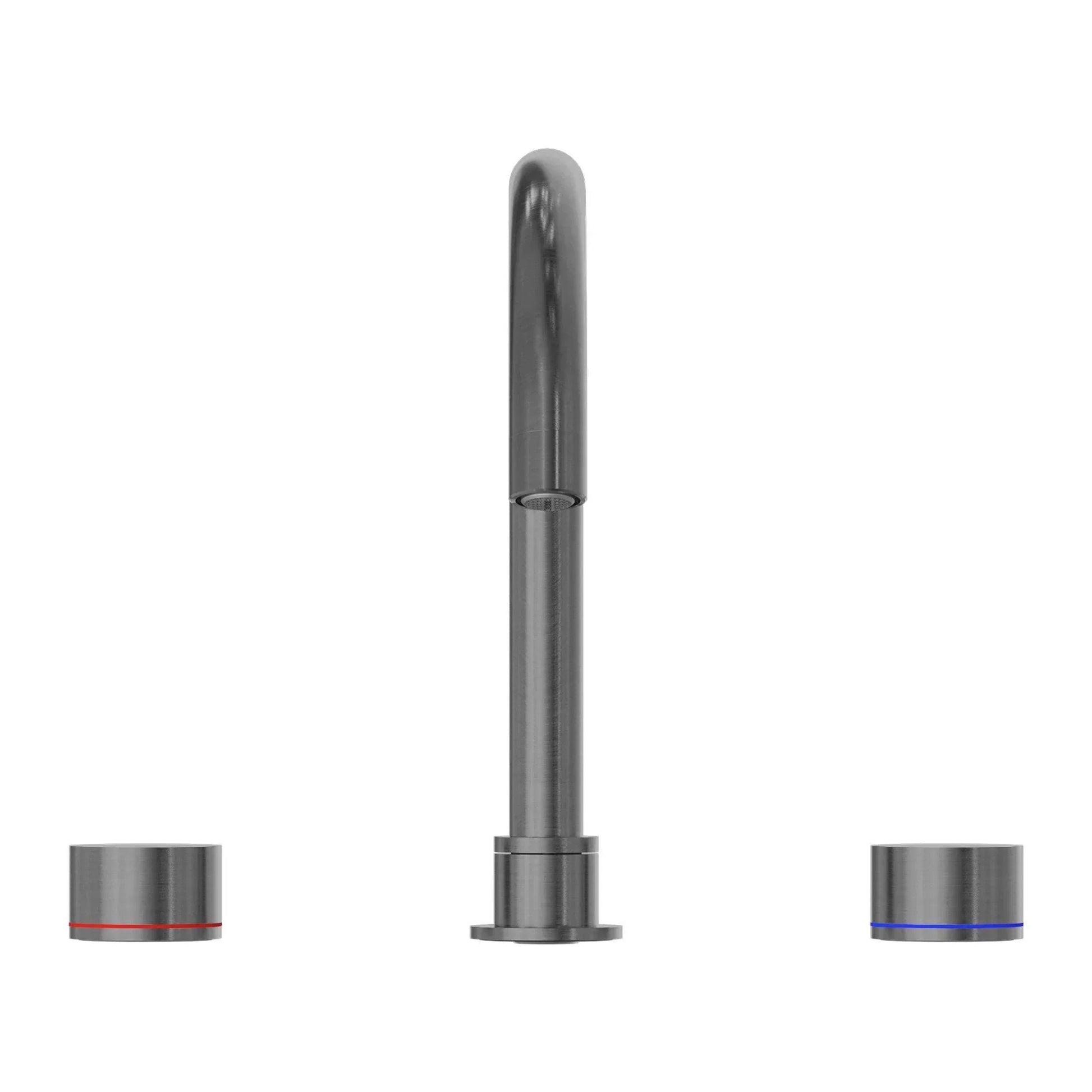 NERO KARA BATH SET GUN METAL - Ideal Bathroom CentreNR211703GM