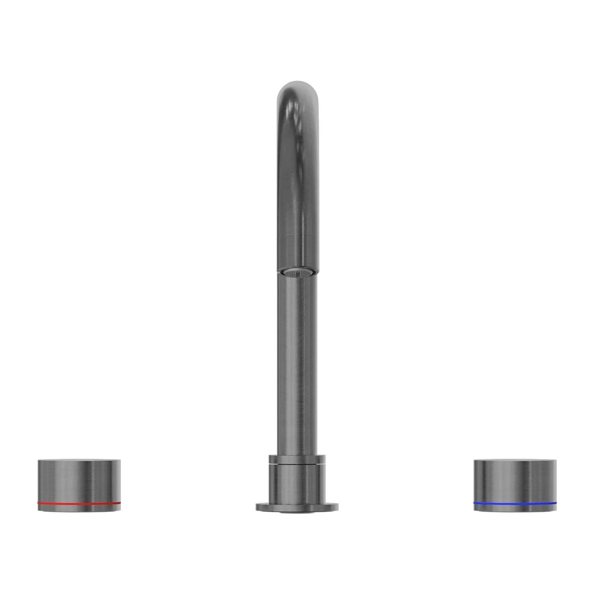 NERO KARA BATH SET GUN METAL - Ideal Bathroom CentreNR211703GM