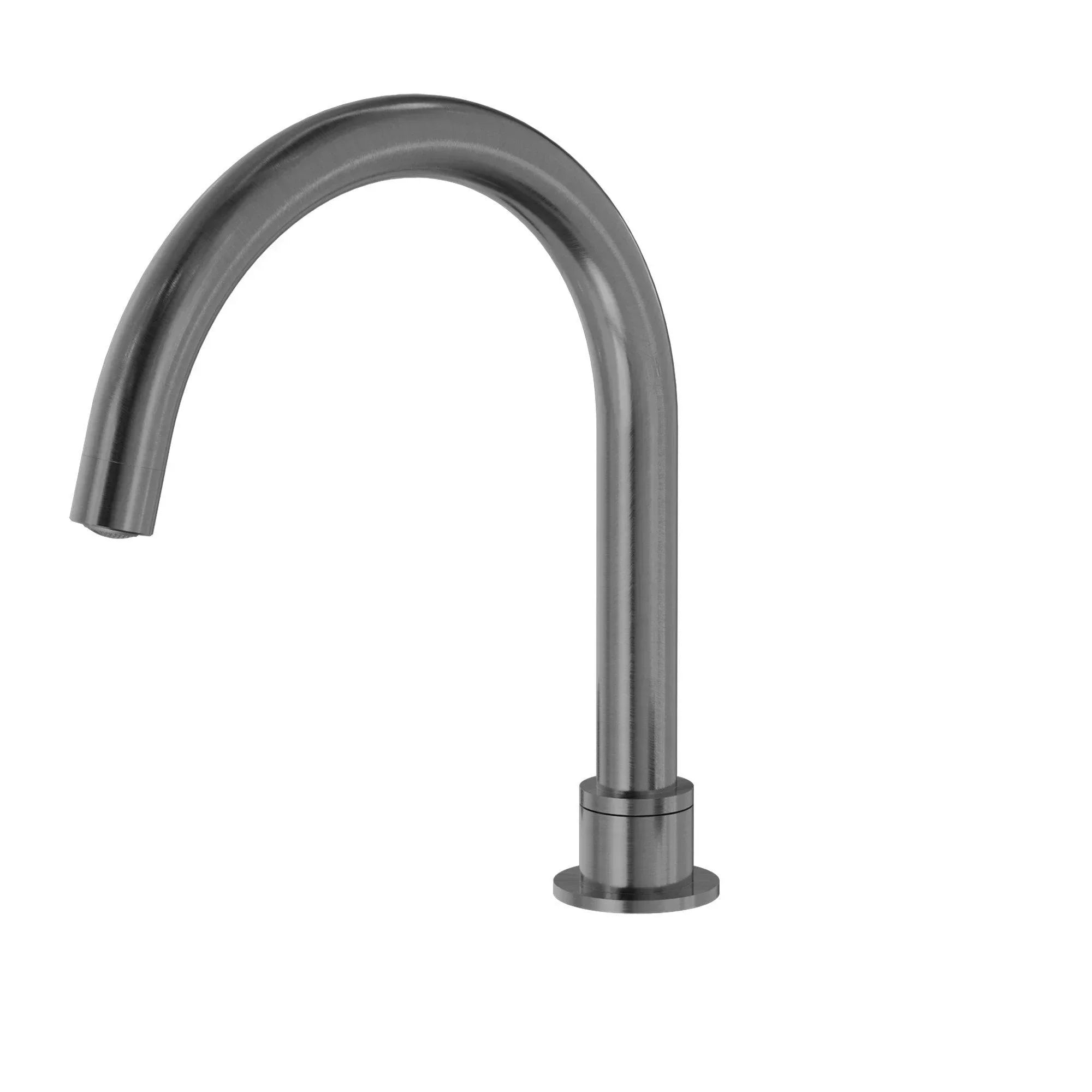 NERO KARA BATH SET SPOUT ONLY GUN METAL - Ideal Bathroom CentreNR211703sGM