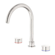 NERO KARA KITCHEN SET BRUSHED NICKEL - Ideal Bathroom CentreNR211707BN