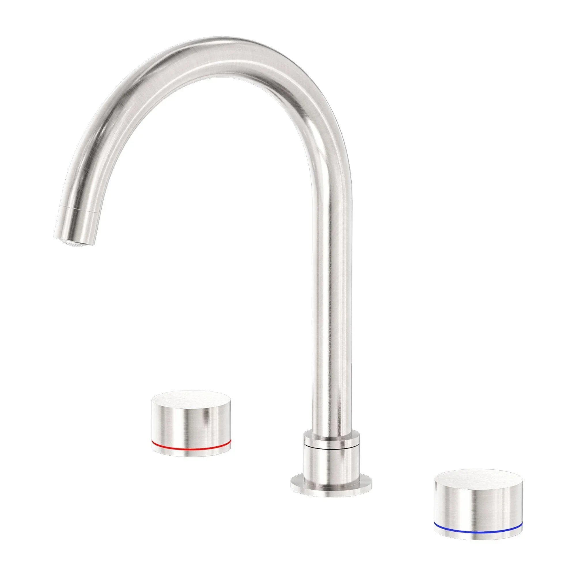 NERO KARA KITCHEN SET BRUSHED NICKEL - Ideal Bathroom CentreNR211707BN