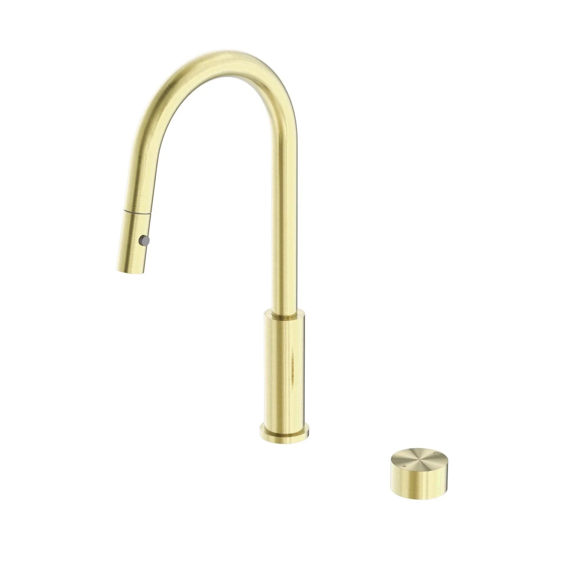 NERO KARA PROGRESSIVE PULL OUT KITCHEN SET BRUSHED GOLD - Ideal Bathroom CentreNR271908BG