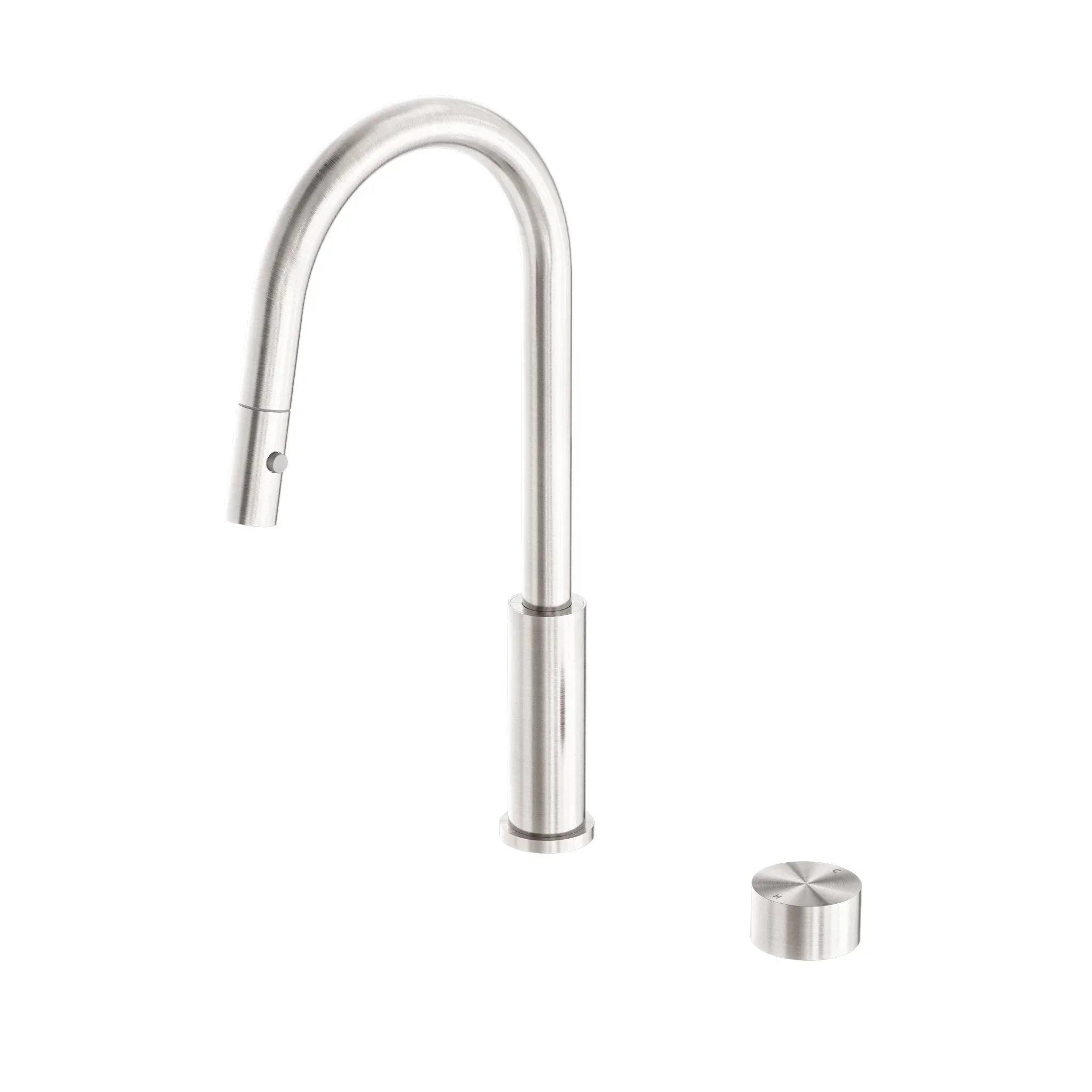 NERO KARA PROGRESSIVE PULL OUT KITCHEN SET BRUSHED NICKEL - Ideal Bathroom CentreNR271908BN