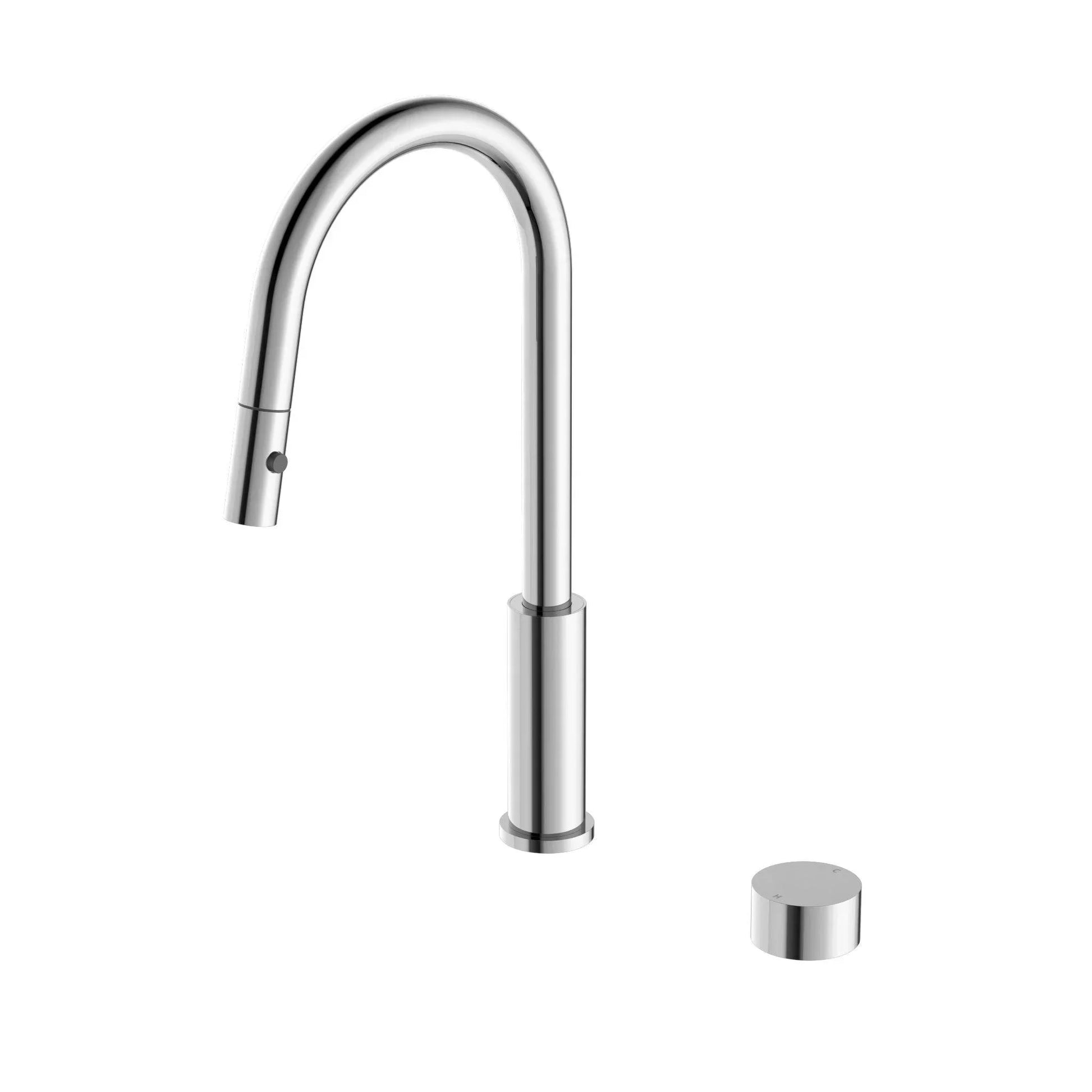 NERO KARA PROGRESSIVE PULL OUT KITCHEN SET CHROME - Ideal Bathroom CentreNR271908CH