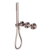 NERO KARA PROGRESSIVE SHOWER SYSTEM SEPARATE PLATE BRUSHED BRONZE - Ideal Bathroom CentreNR271903dBZ